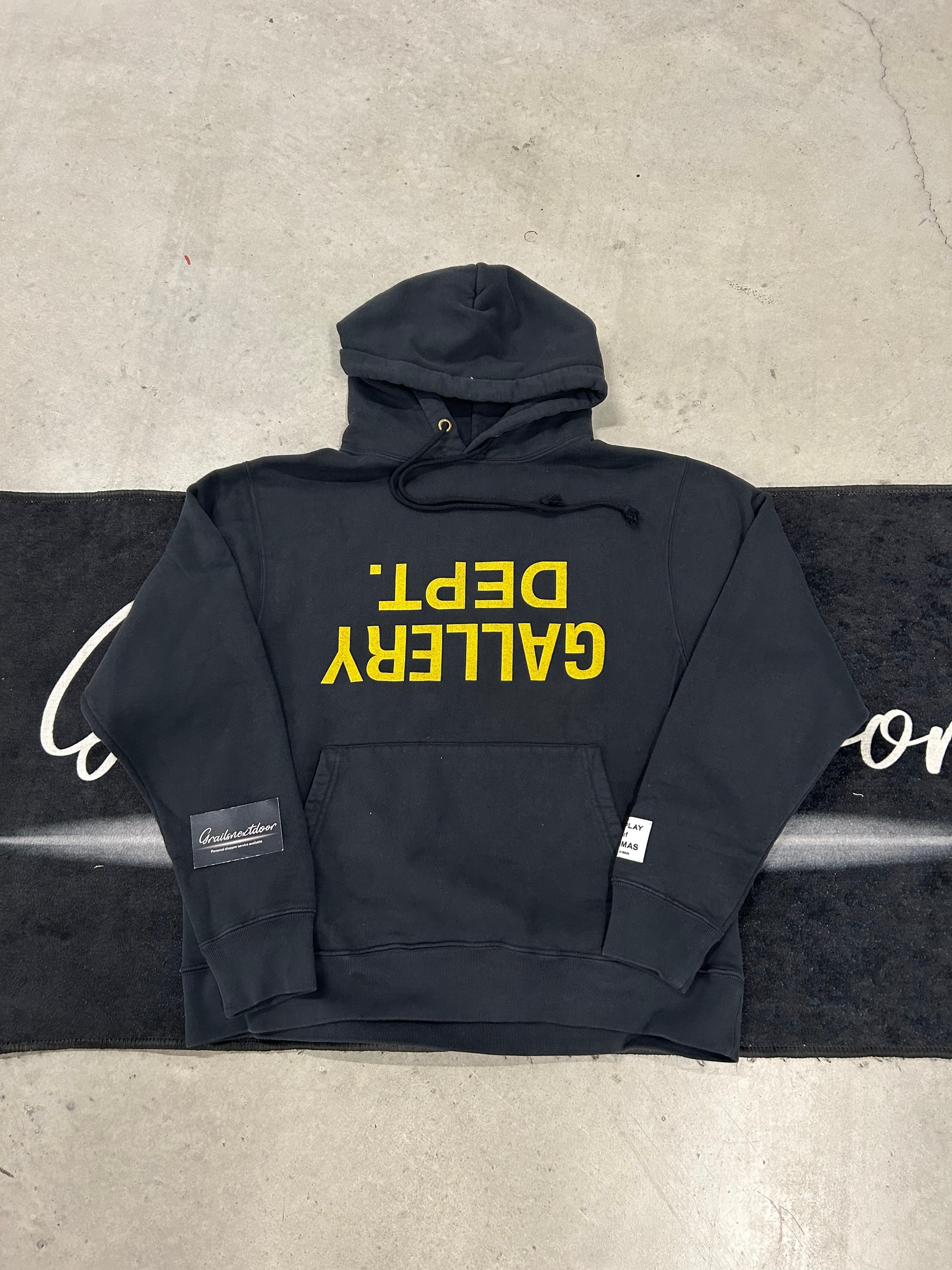 Gallery Dept Upside Down Logo Hoodie high quality