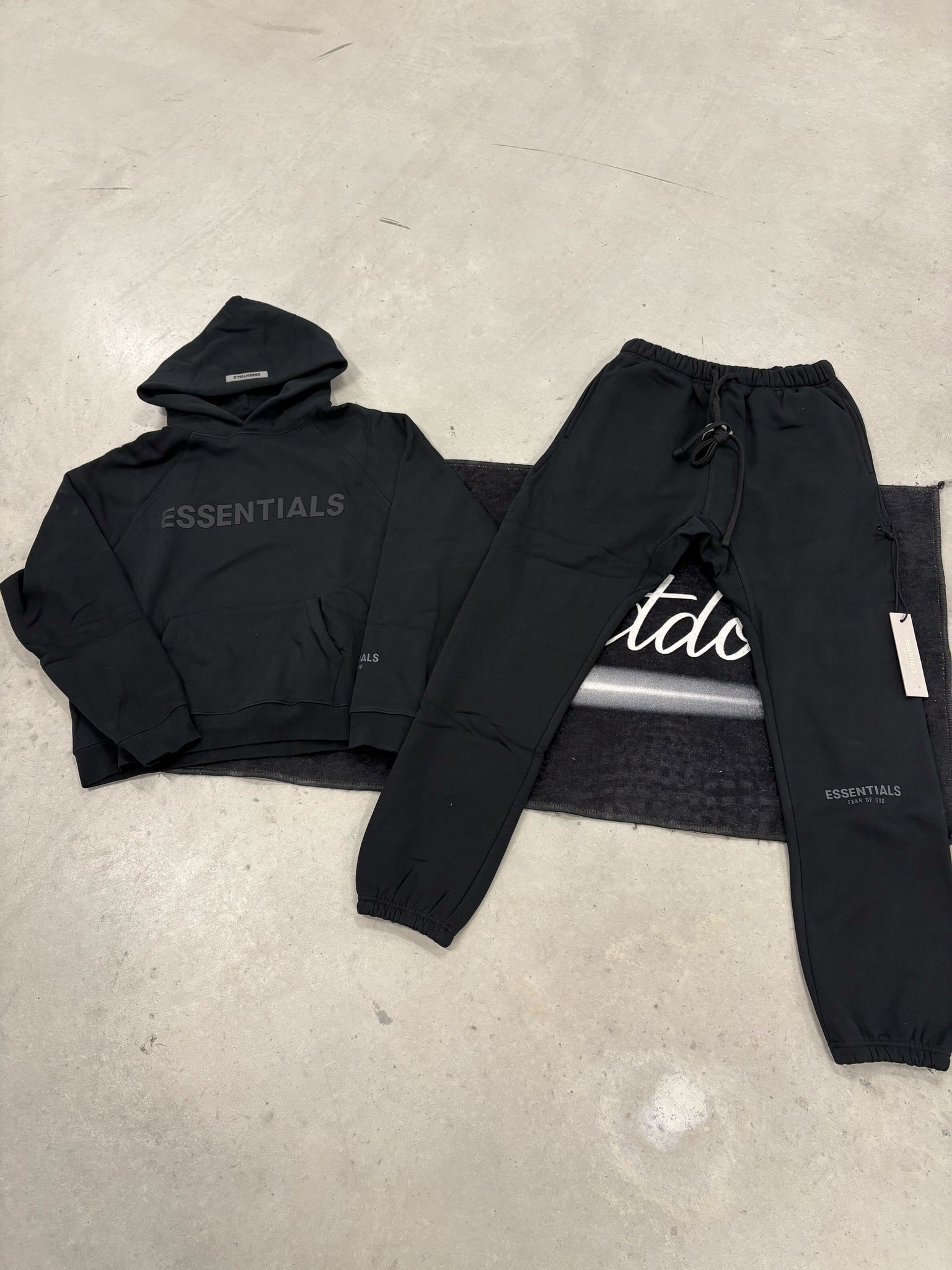 Essentials Black 2020 SS Tracksuit