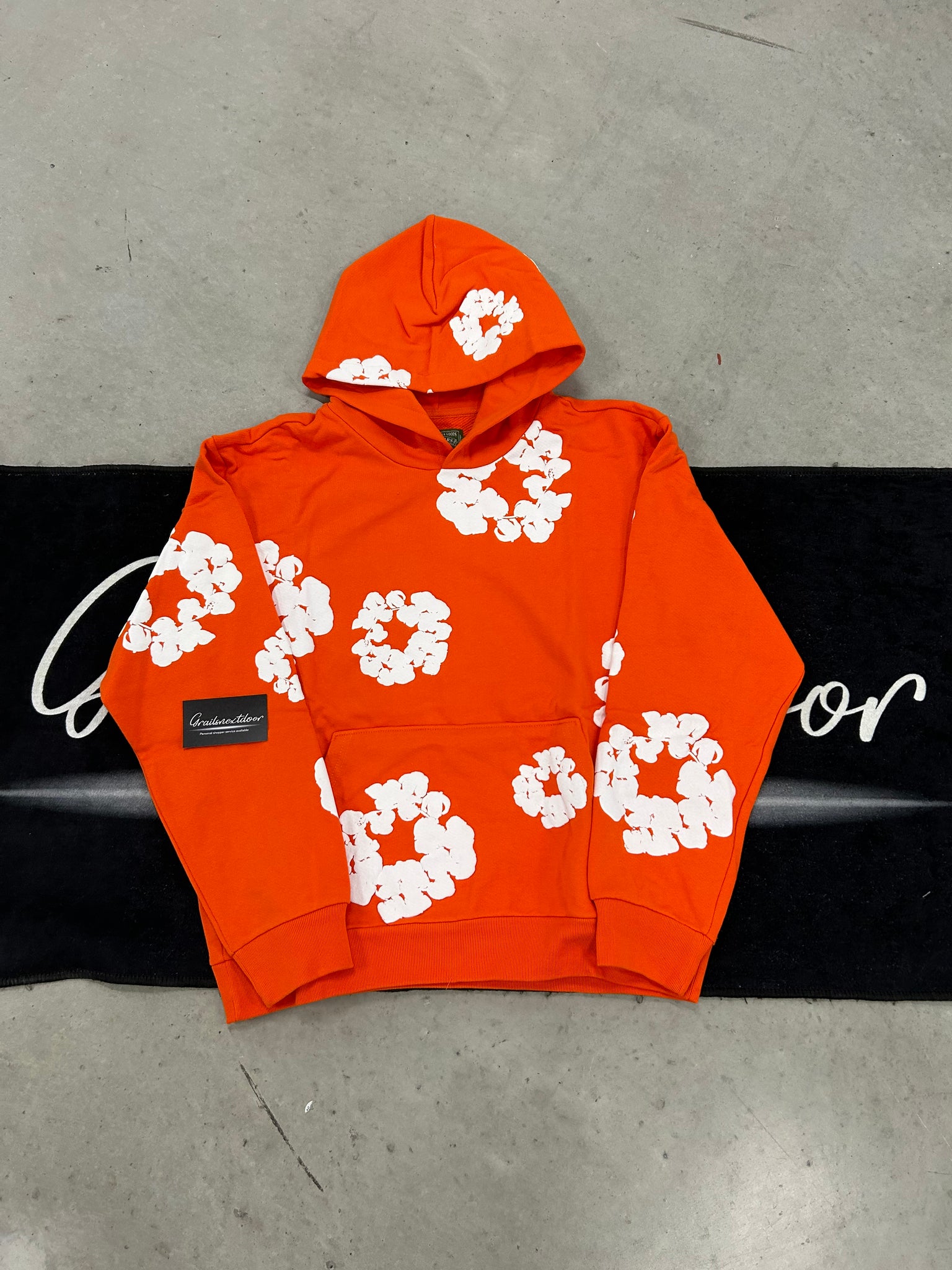 Denim Tears "orange" hoodie