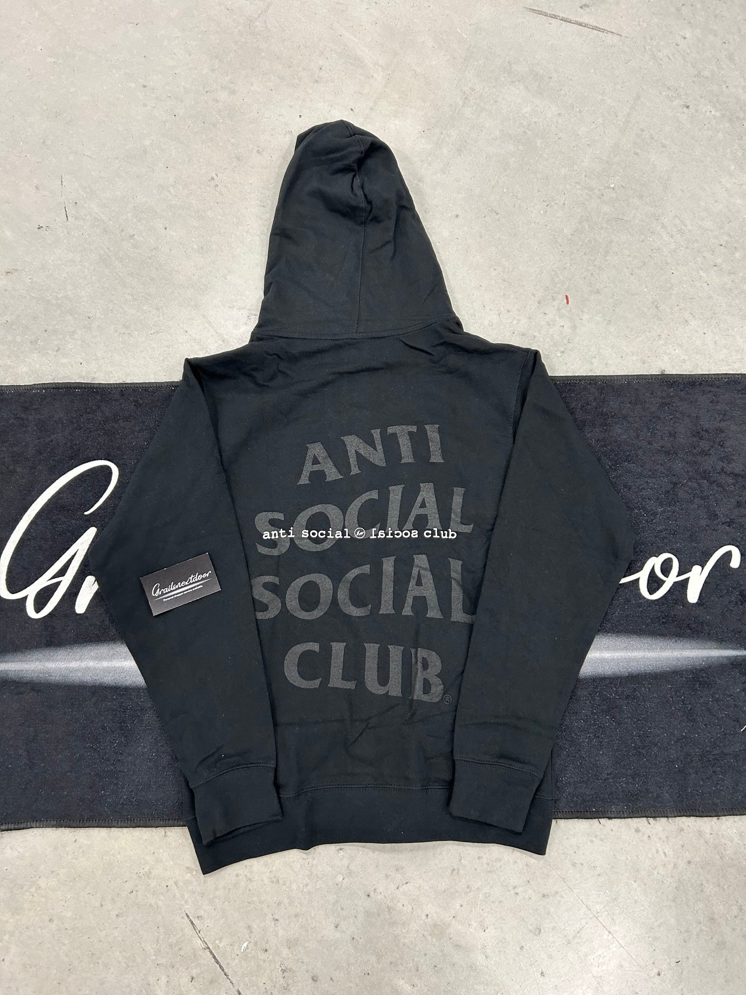 ASSC "black fragment" hoodie