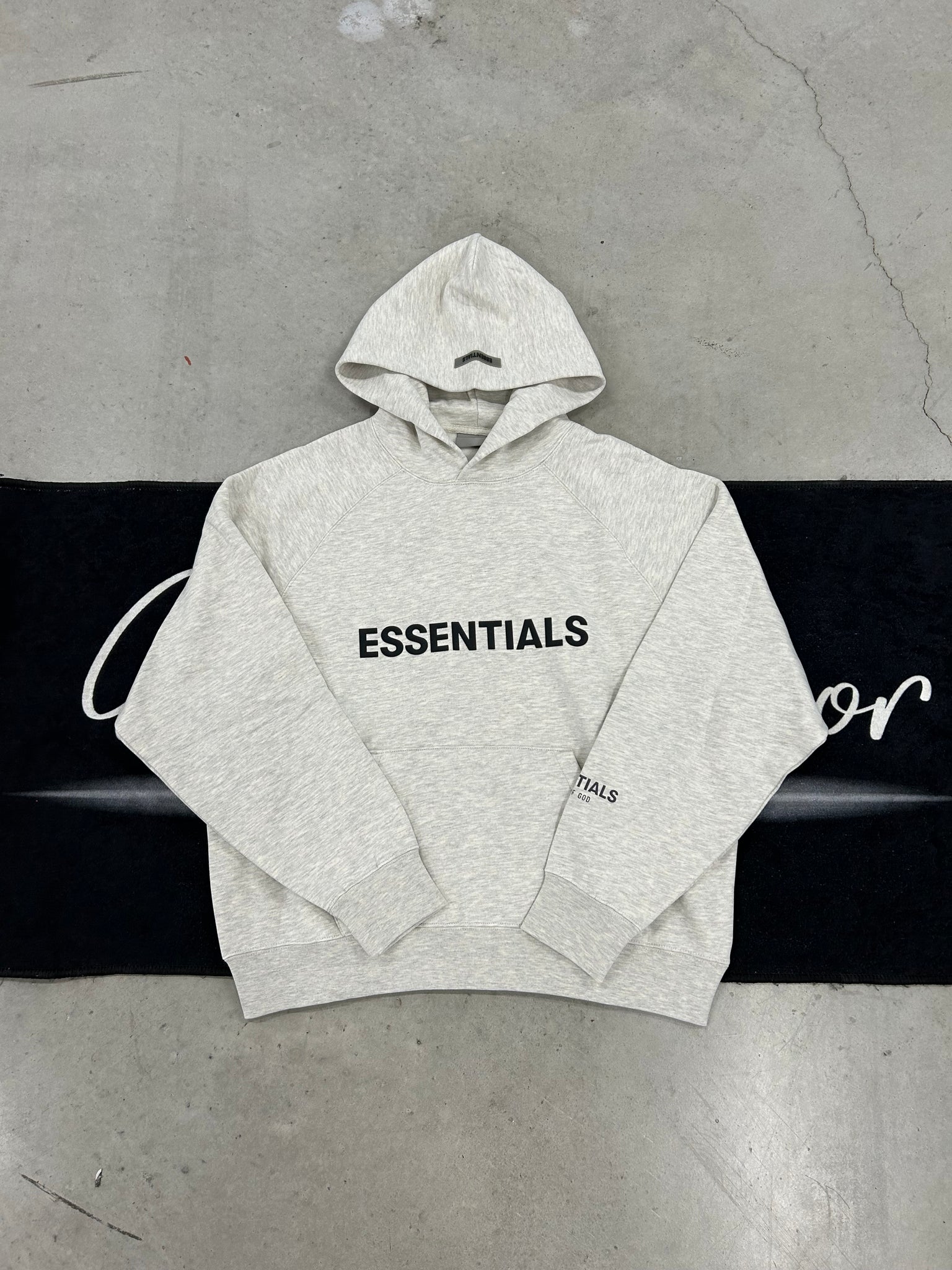 Essentials "light  oat" hoodie