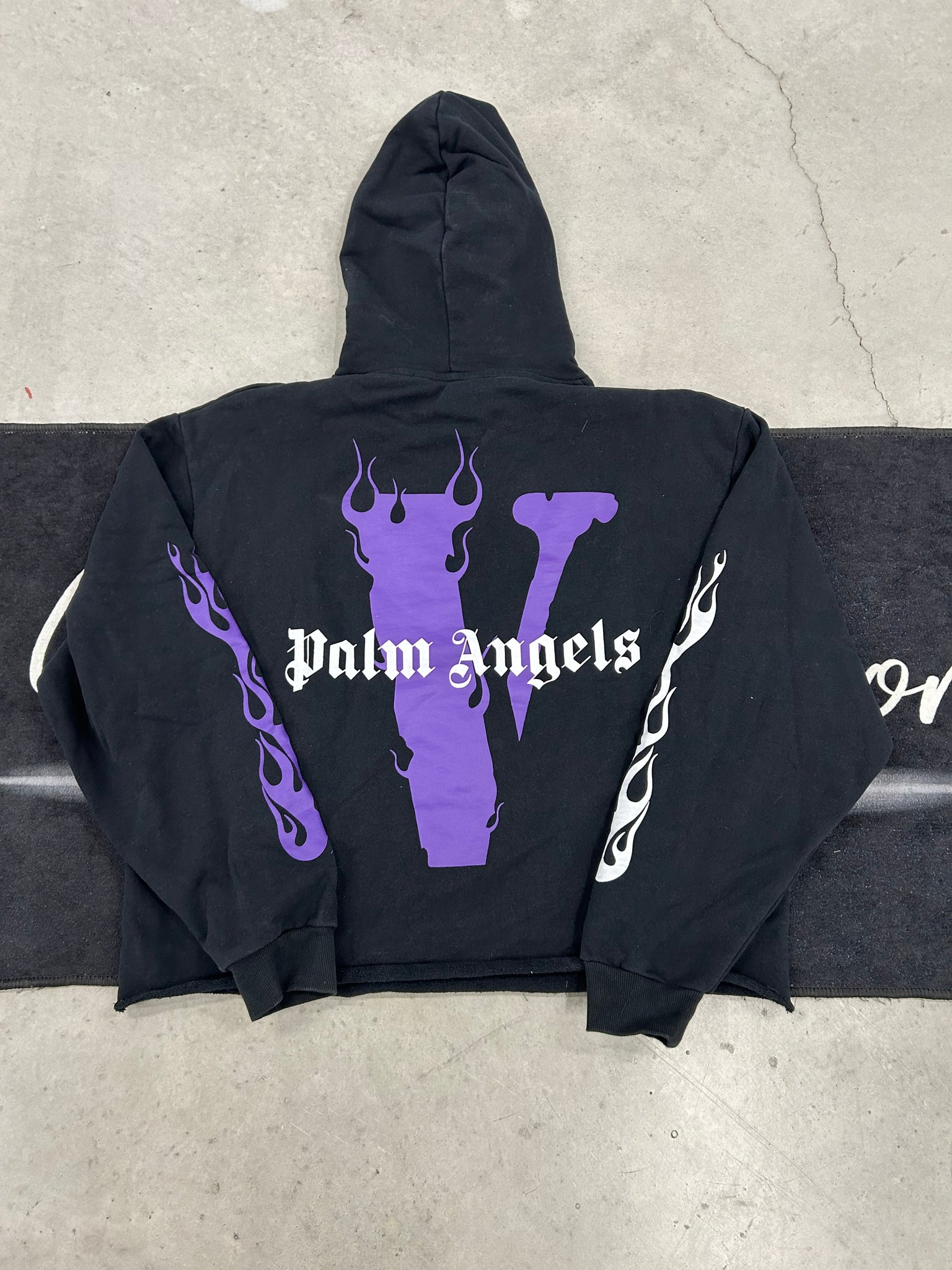 Vlone Palm angels "purple" hoodie