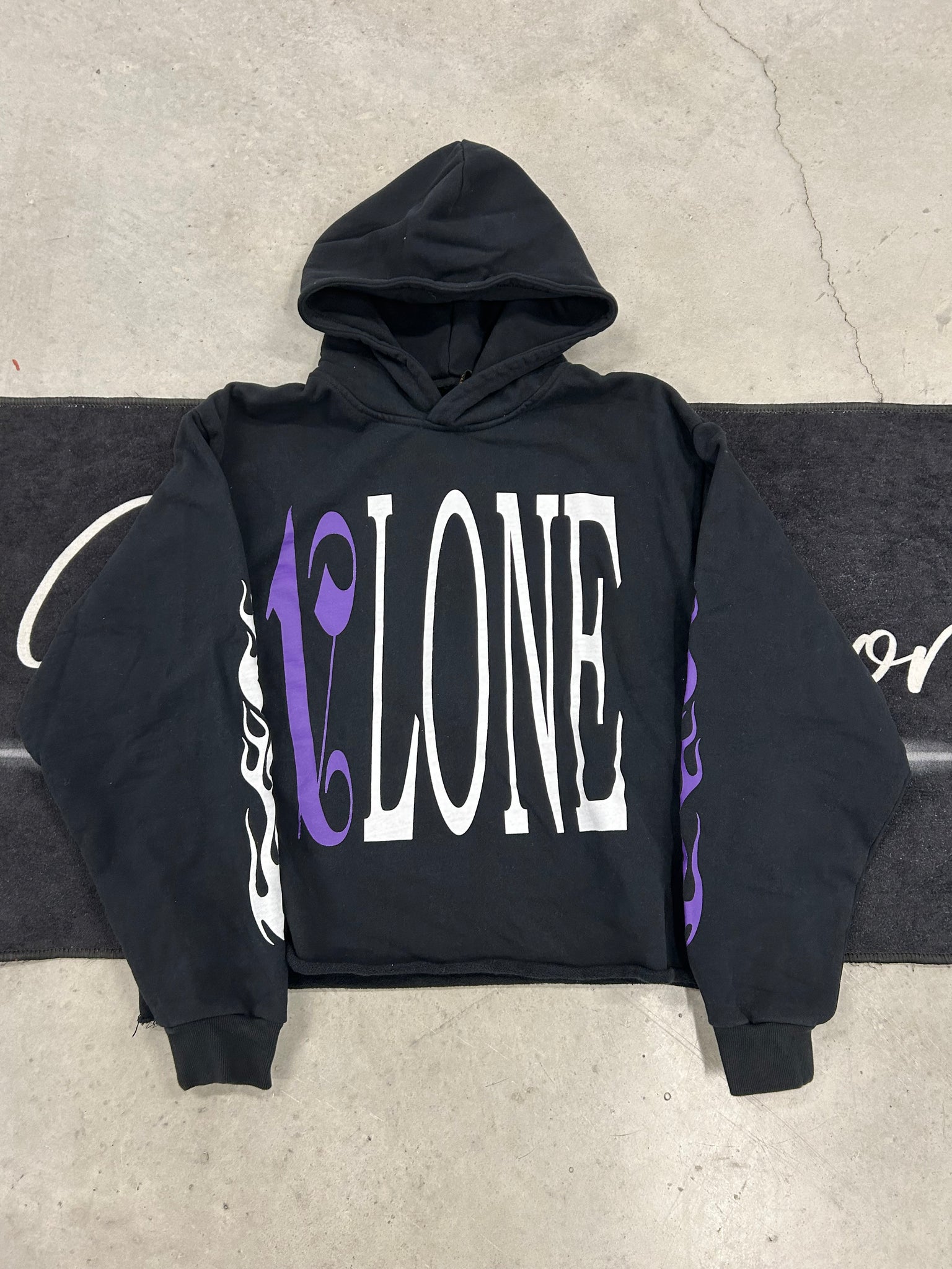 Vlone Palm angels "purple" hoodie