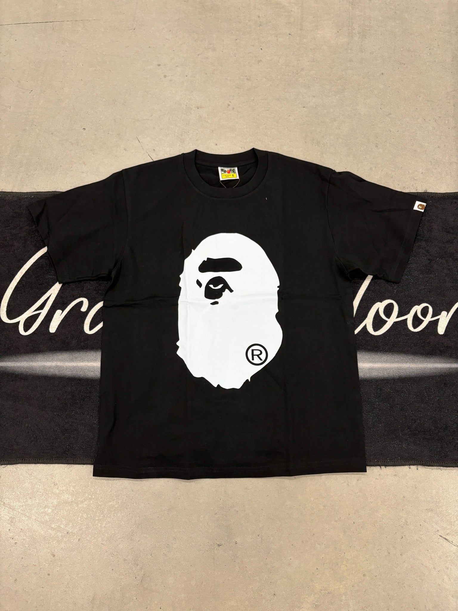 Bape “black white” shirt