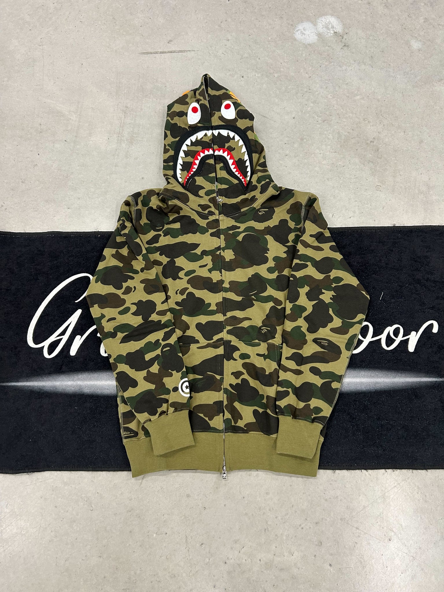 Bape "Forest Green" hoodie