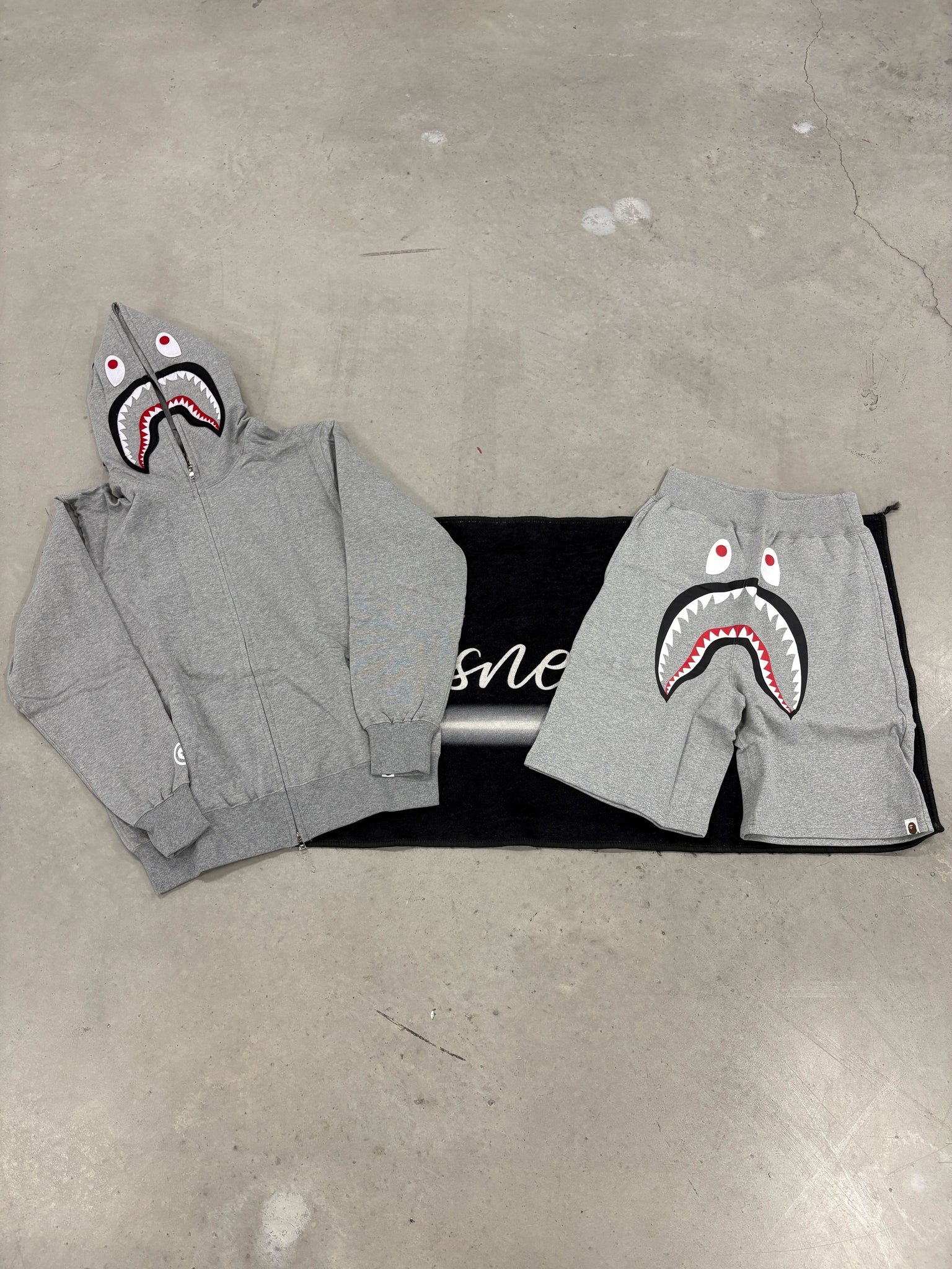 Bape Grey Summer Set