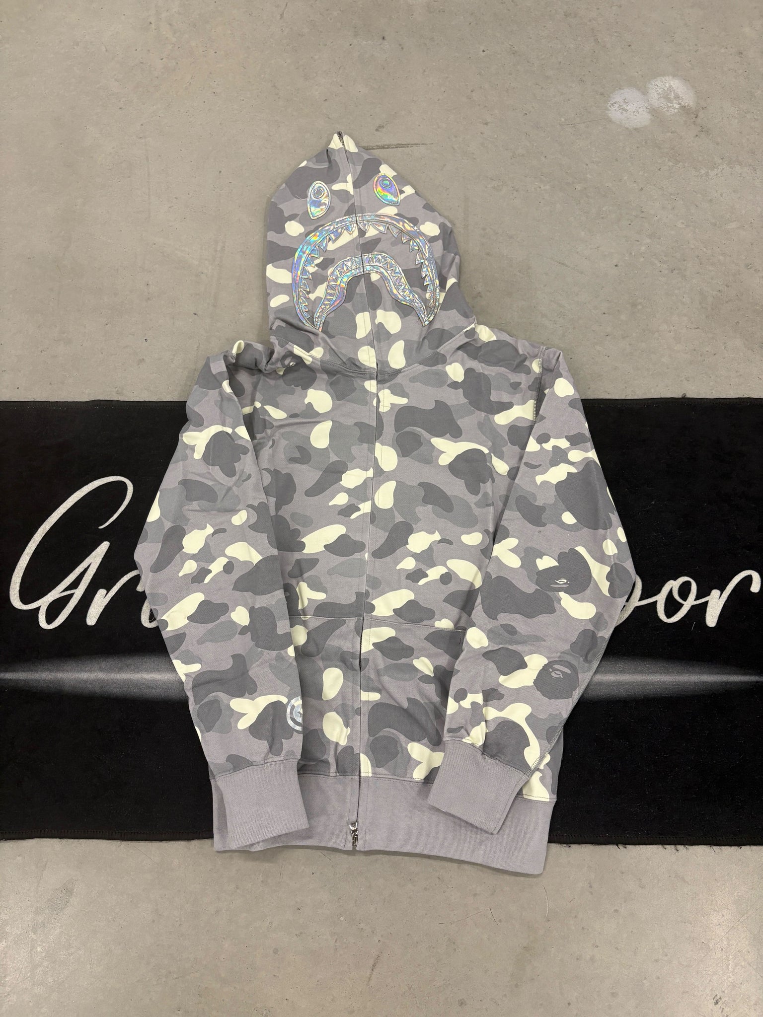 Bape "Grey SS24" hoodie