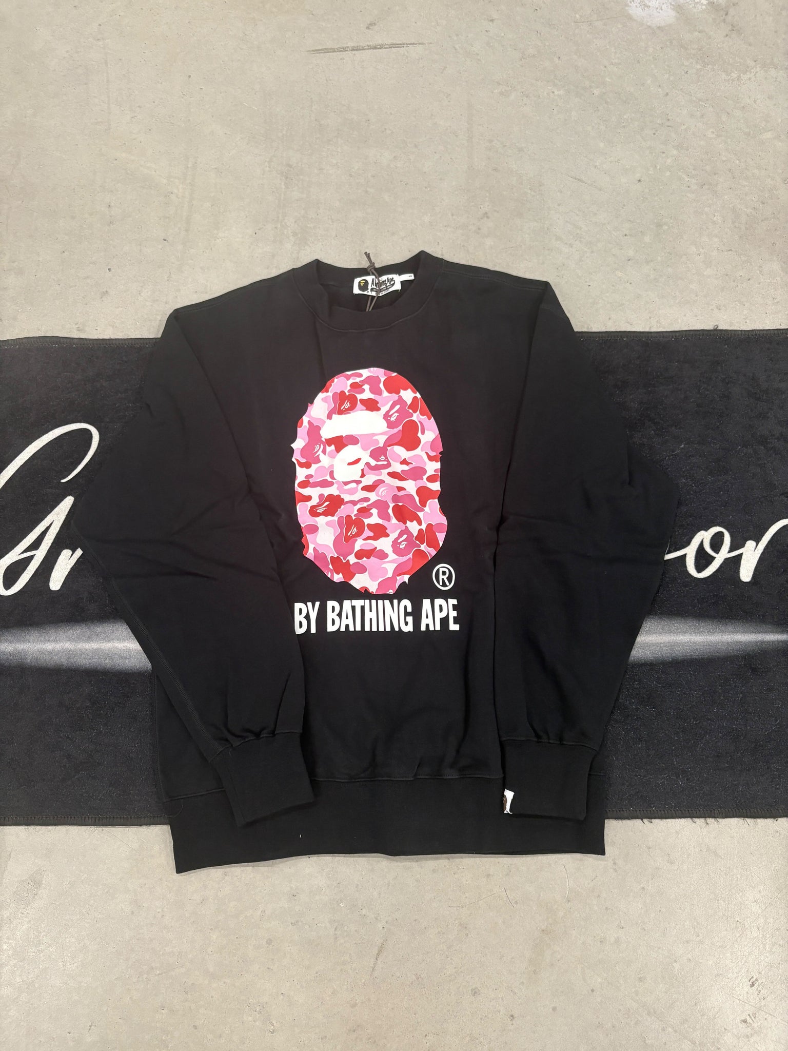 Bape "Pink Camo" Crewneck
