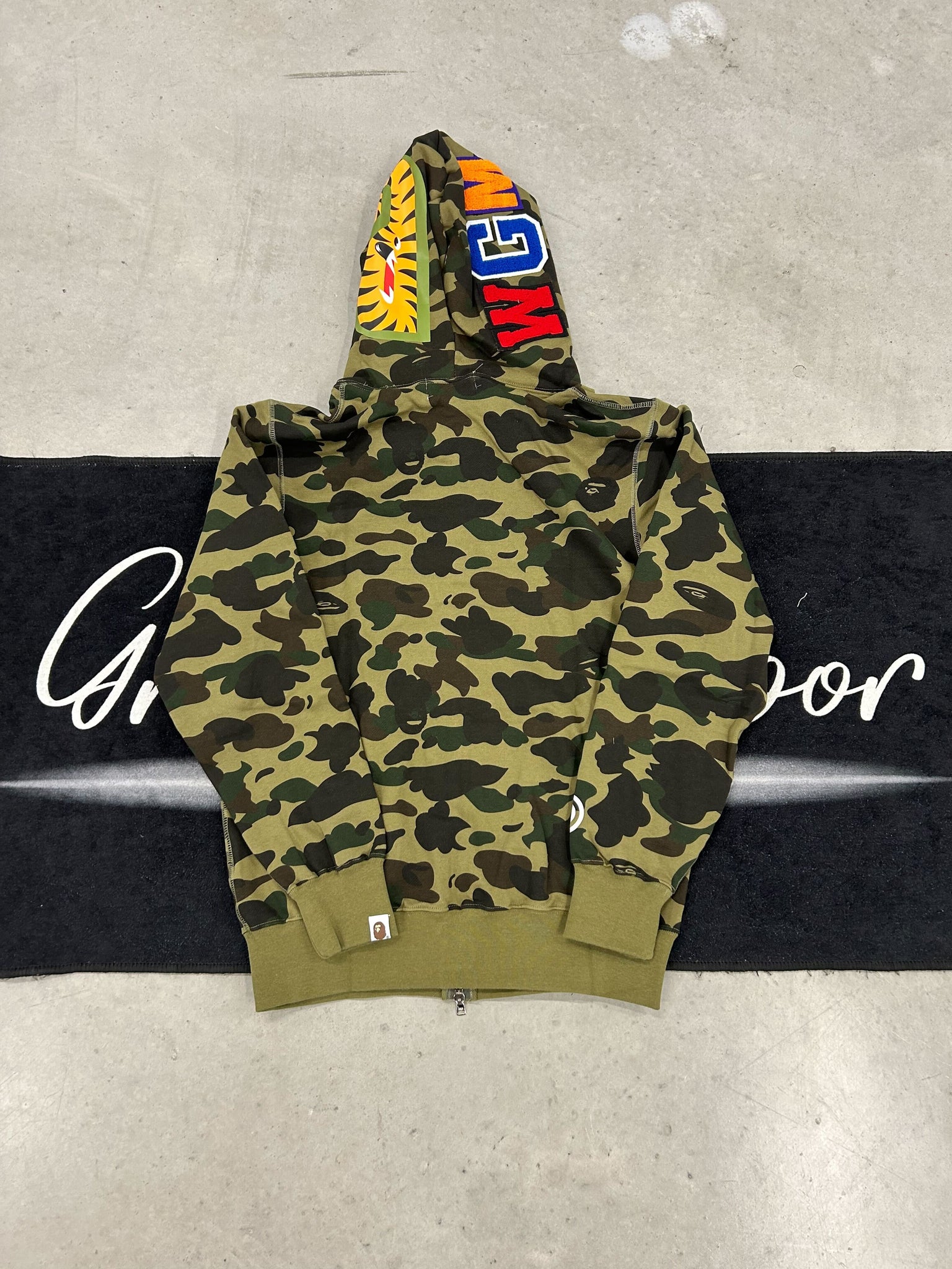 Bape "Forest Green" hoodie