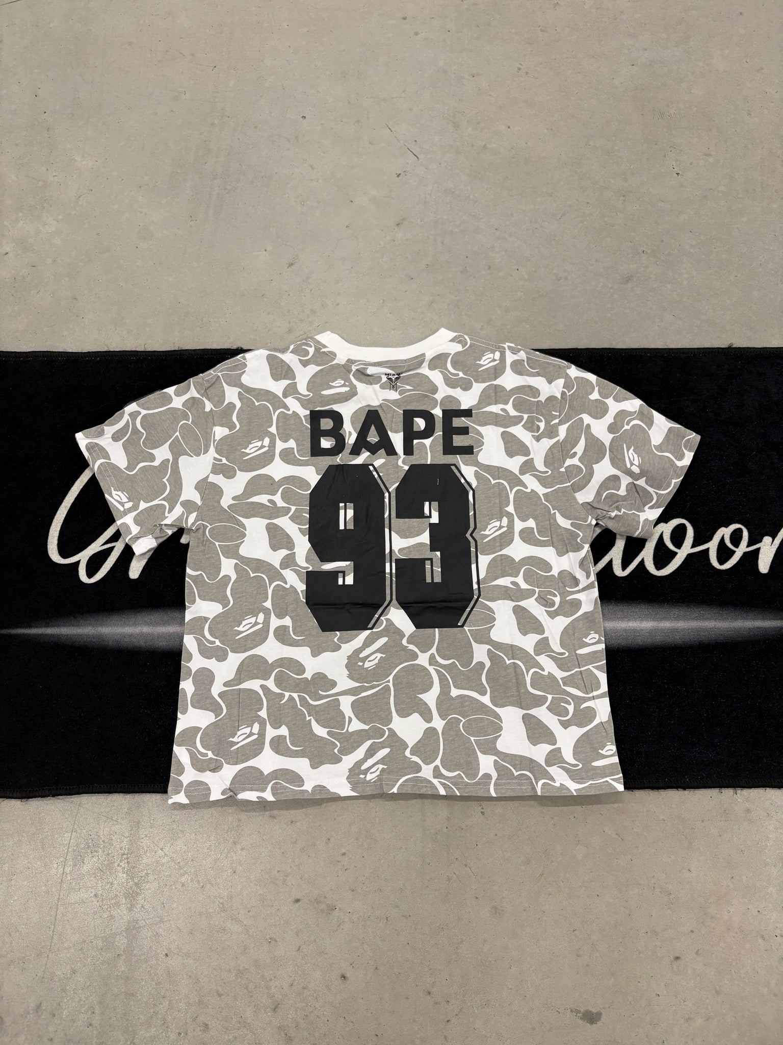 Bape "Miami Grey" jersey