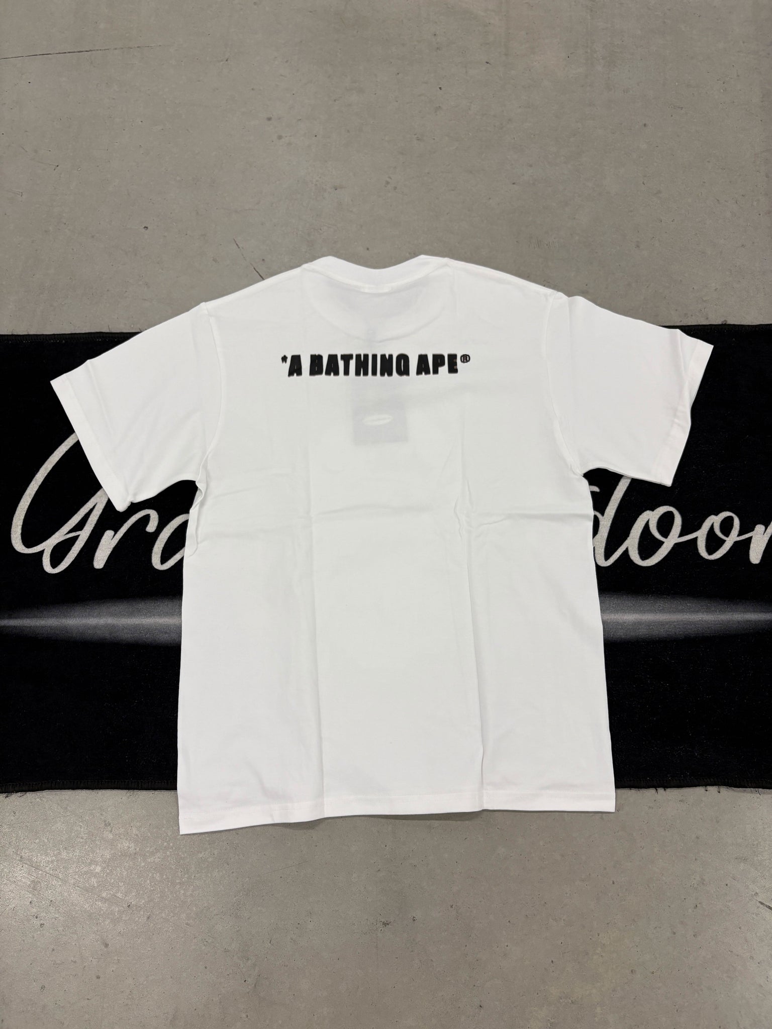 Bape “white black” shirt