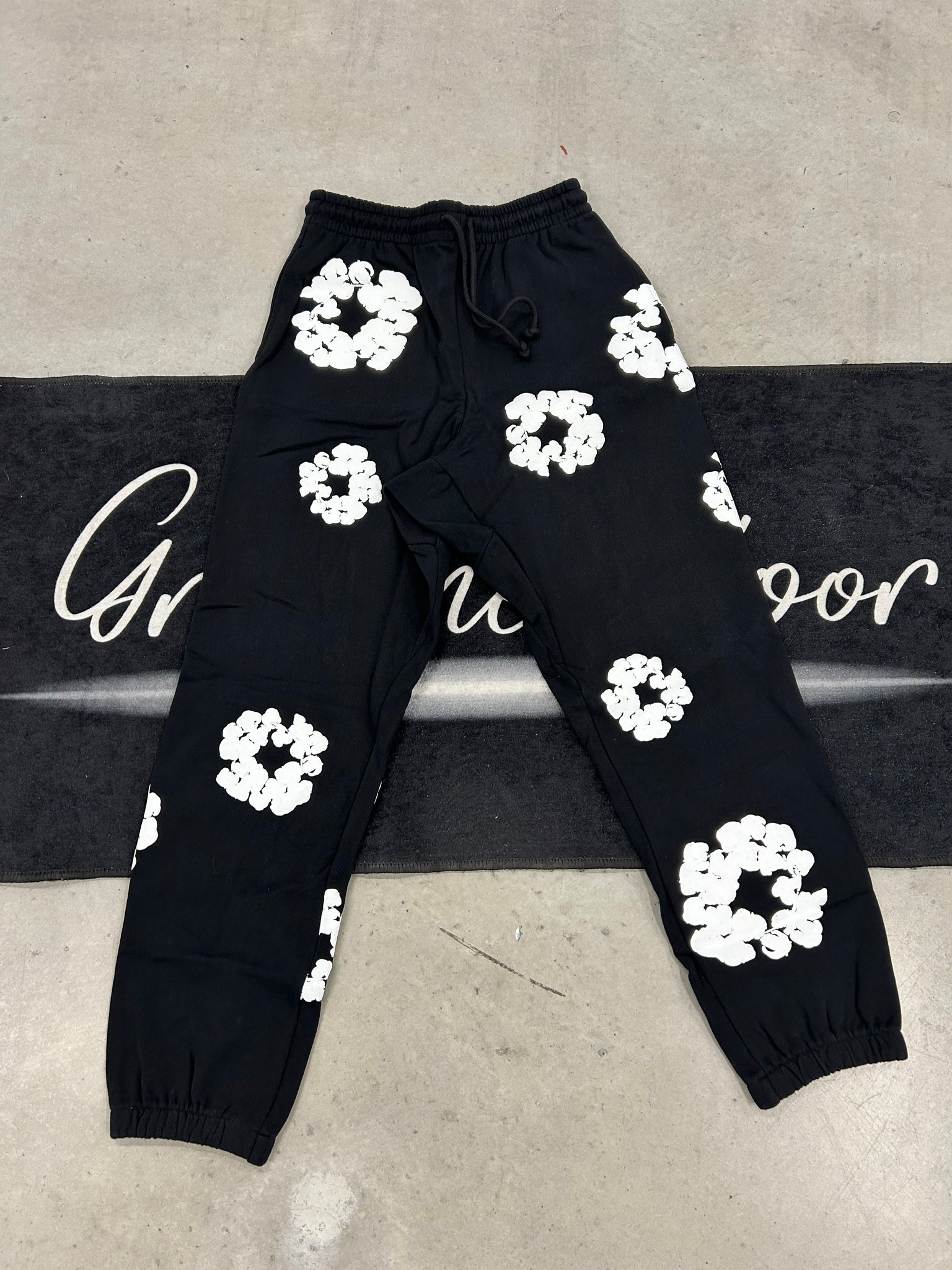 Denim tears "black" sweatpants