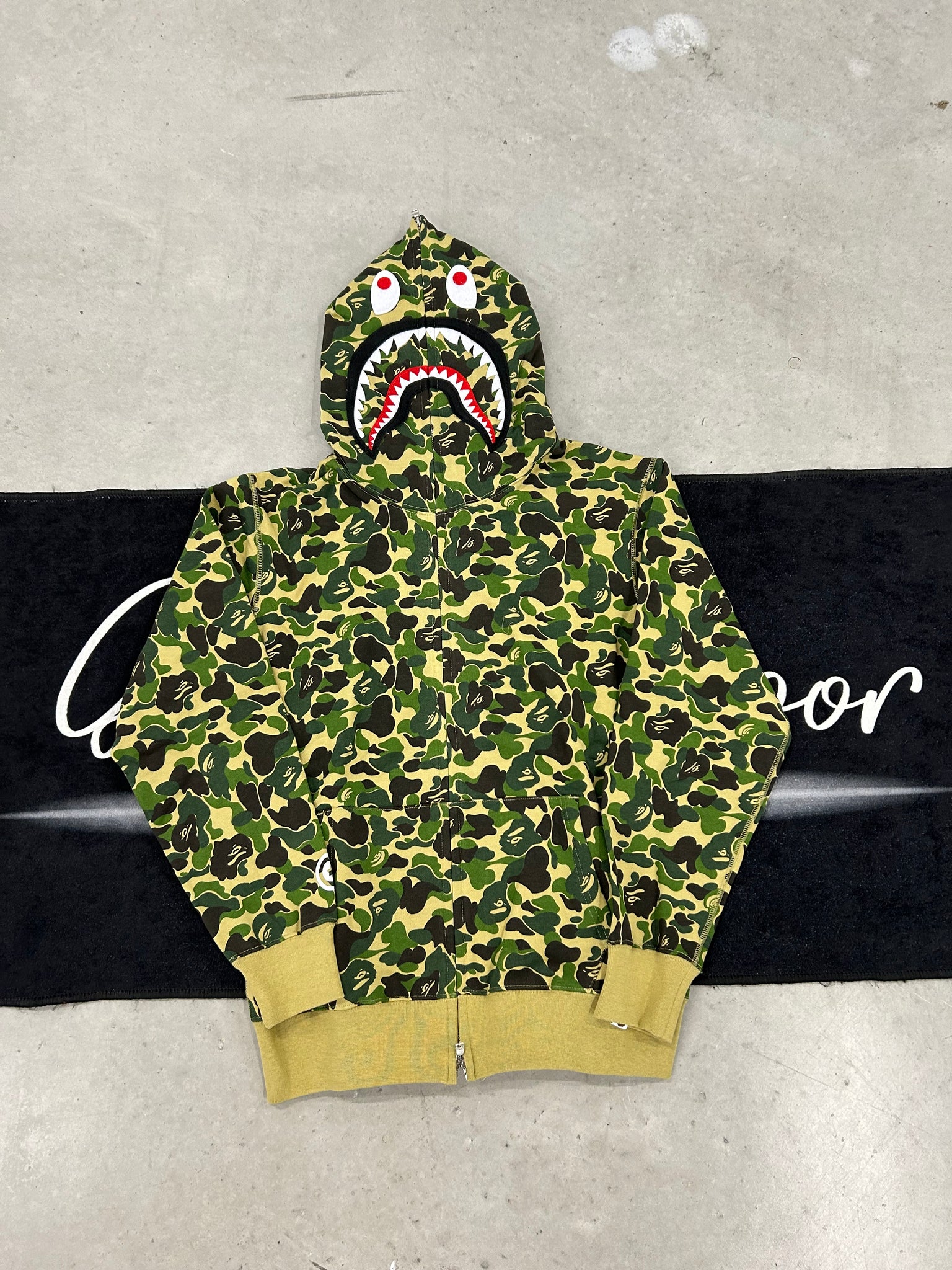 Bape "green camo" hoodie