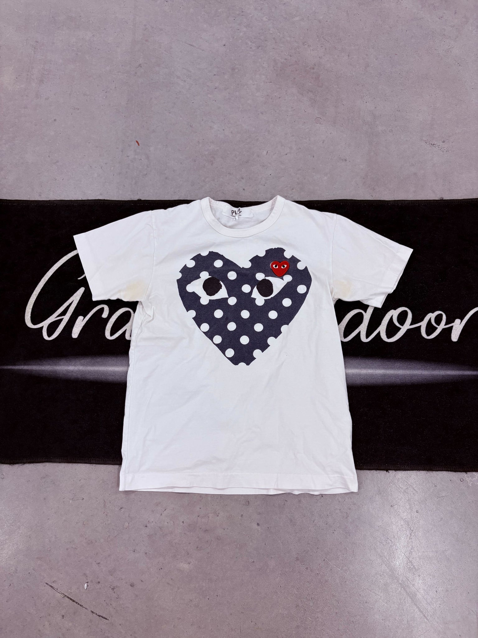 Cdg White shirt (used)