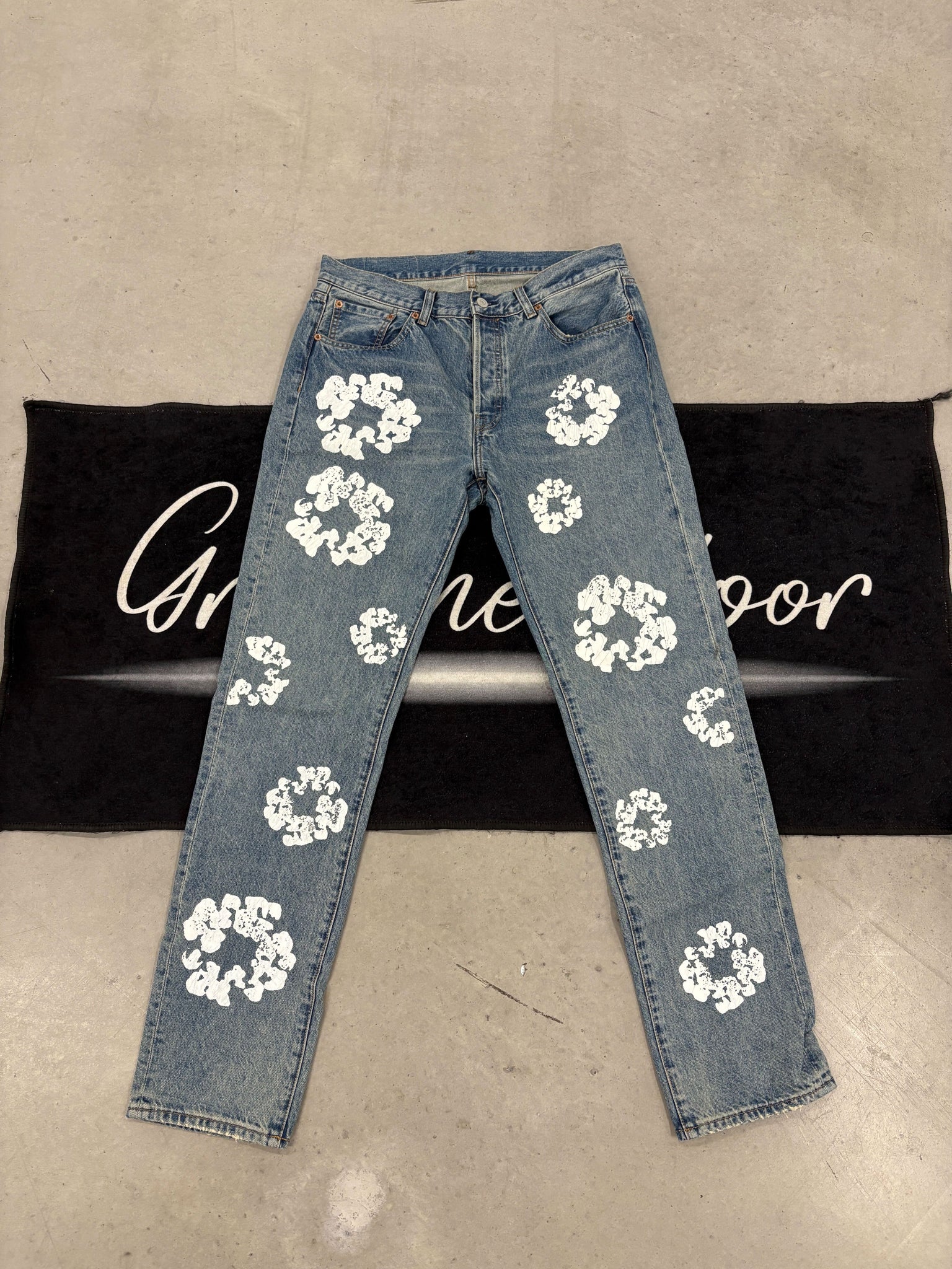 Denim Tears "dark washed" jeans (used)