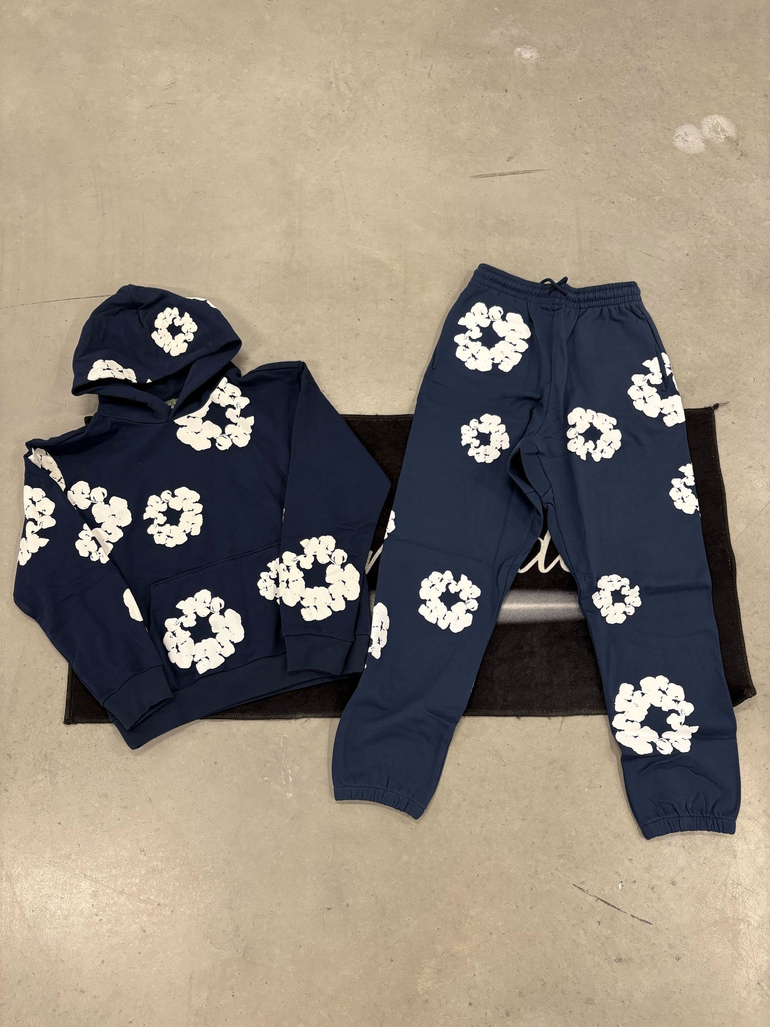 Denim Tears Navy Blue Tracksuit