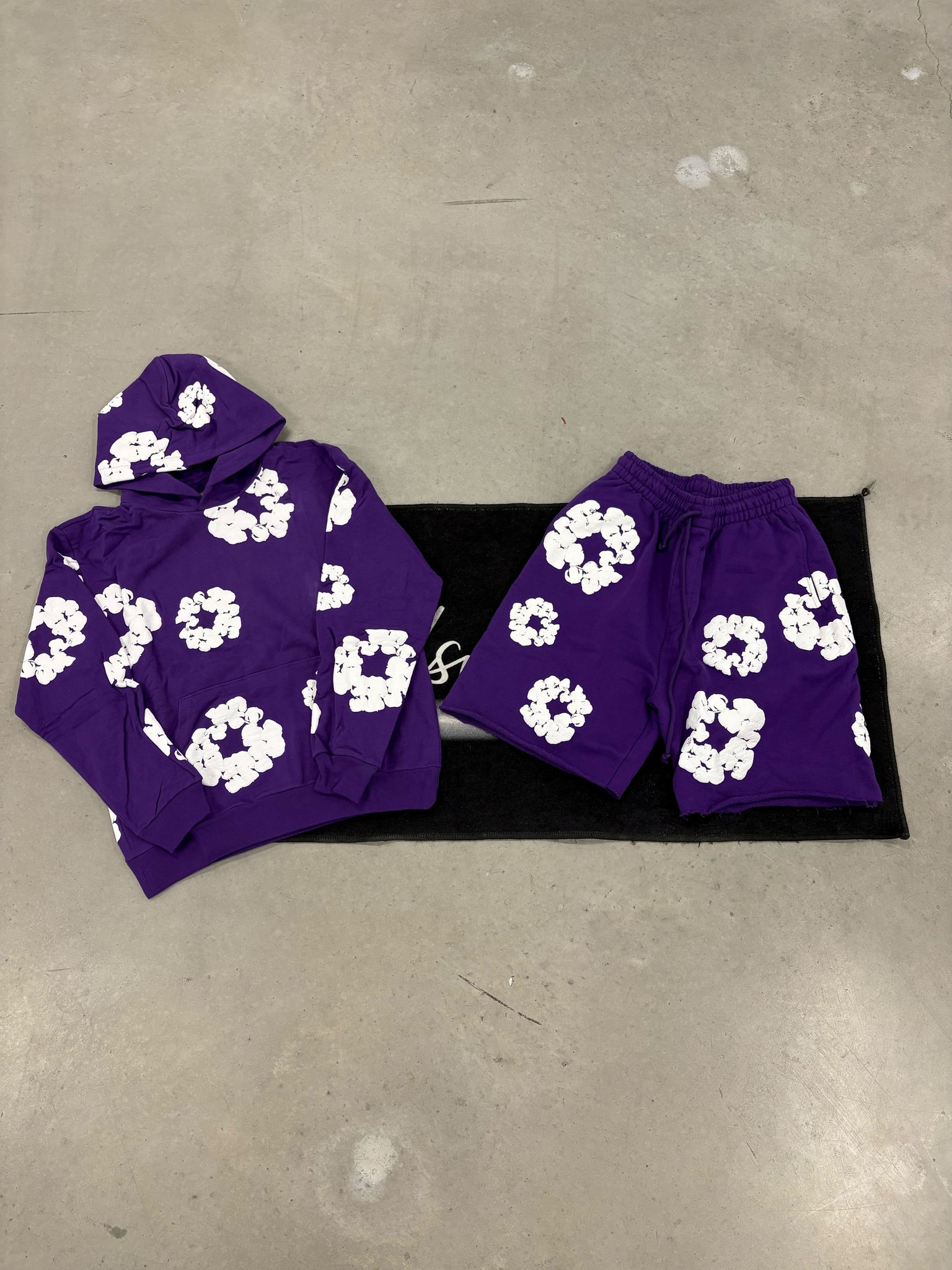 Denim Tears Purple Summer Set