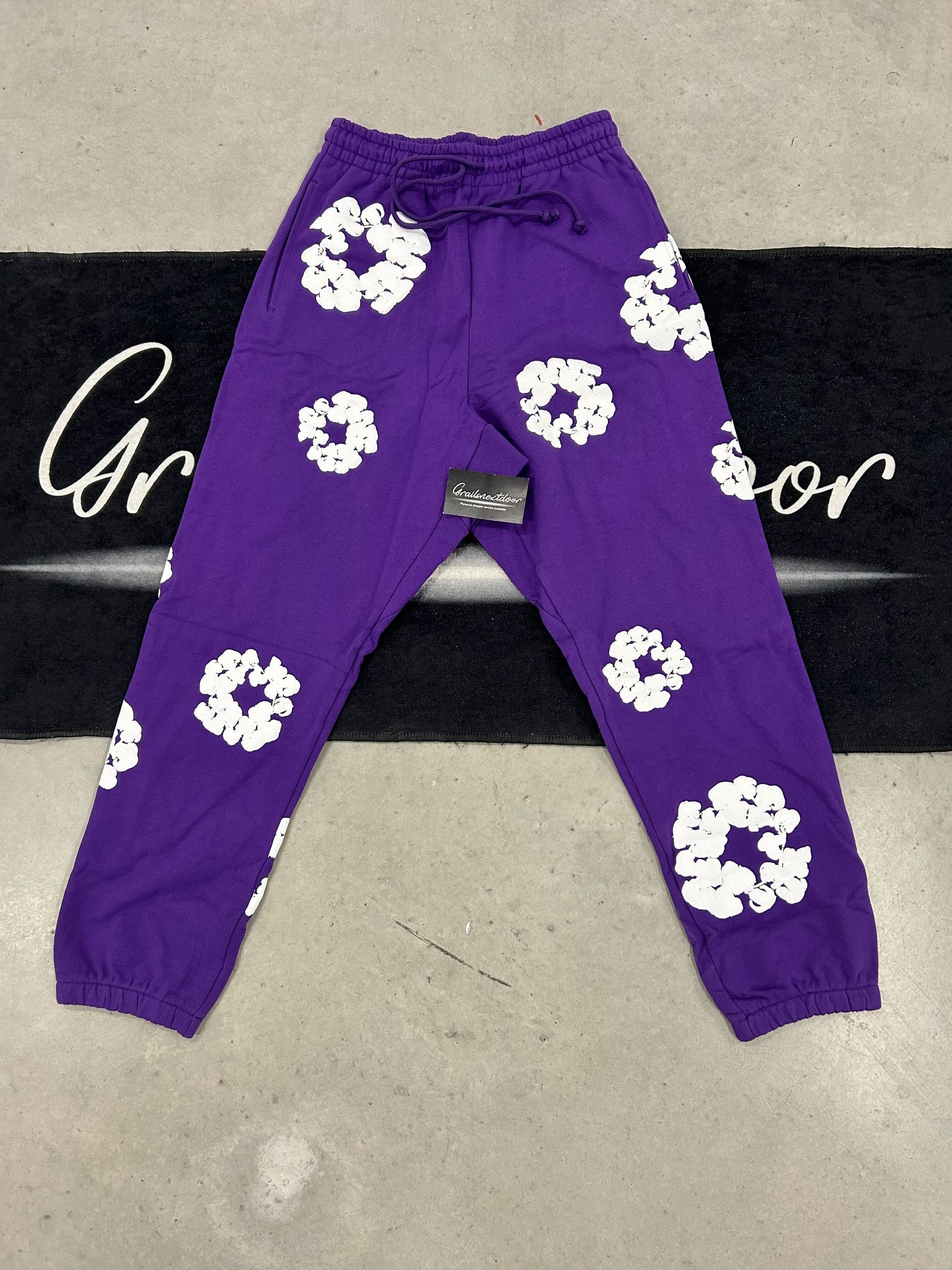 Denim tears "purple" sweatpants