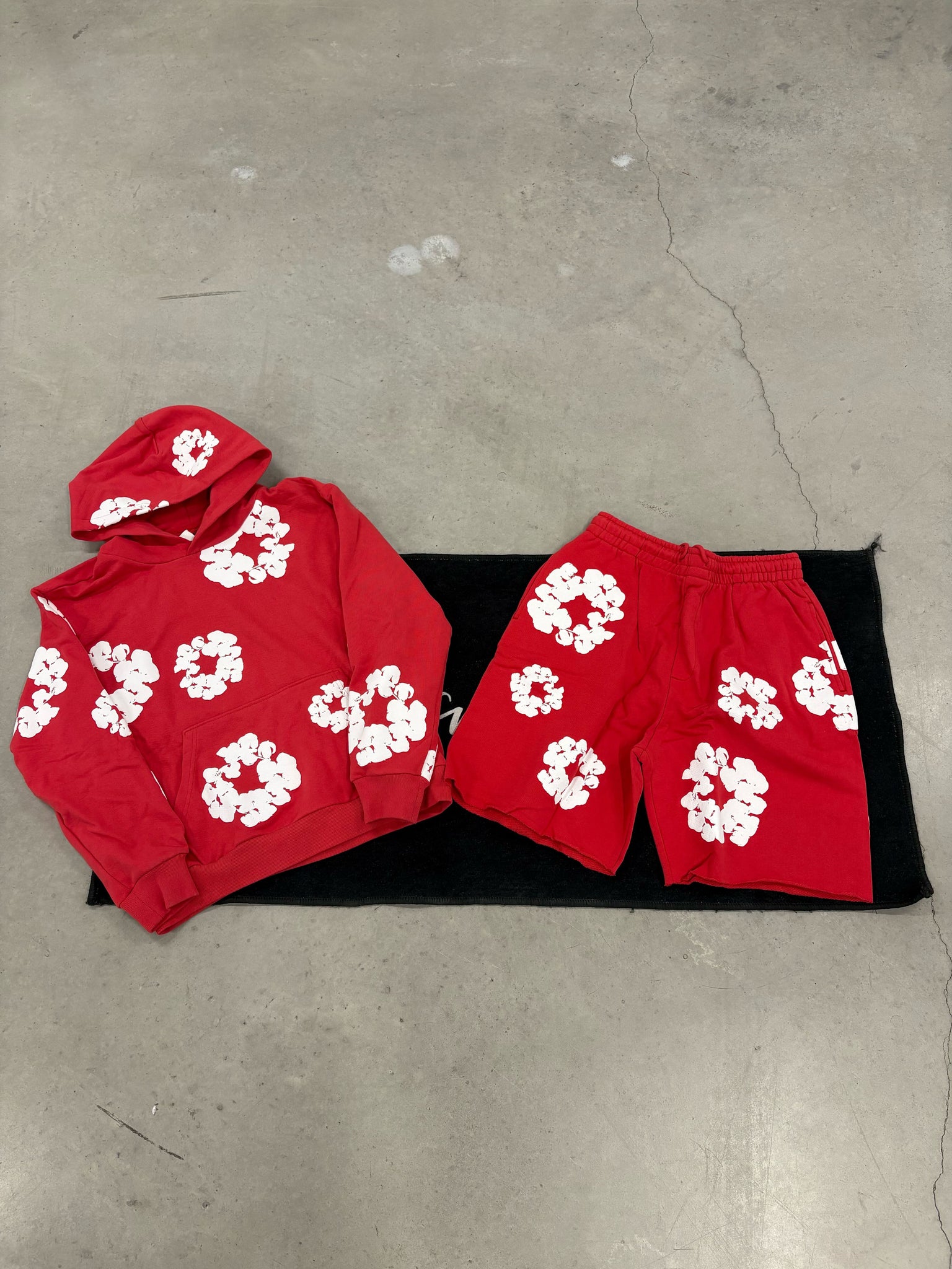 Denim Tears Red Summer Set
