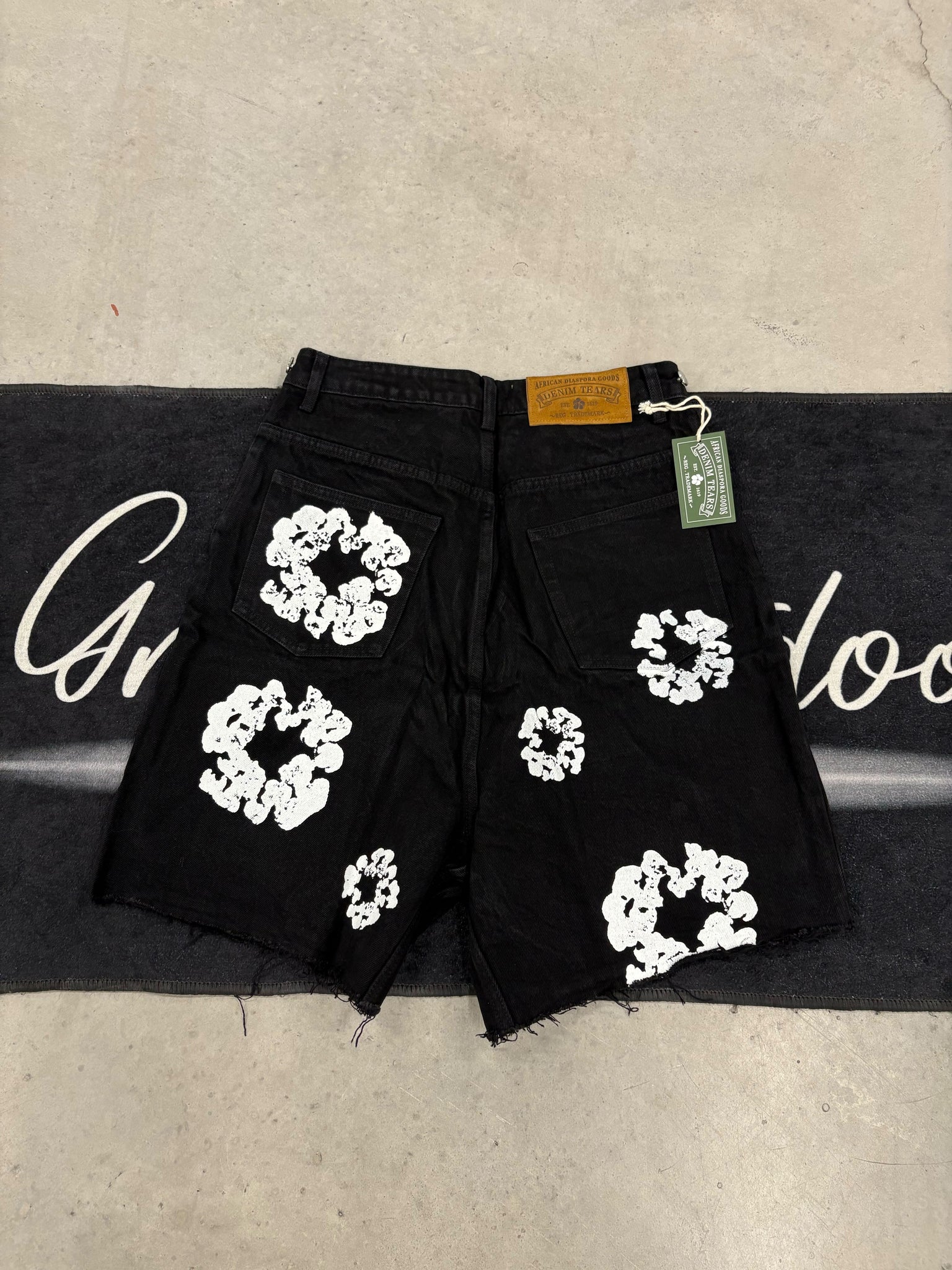 Denim Tears "Black Jean" short