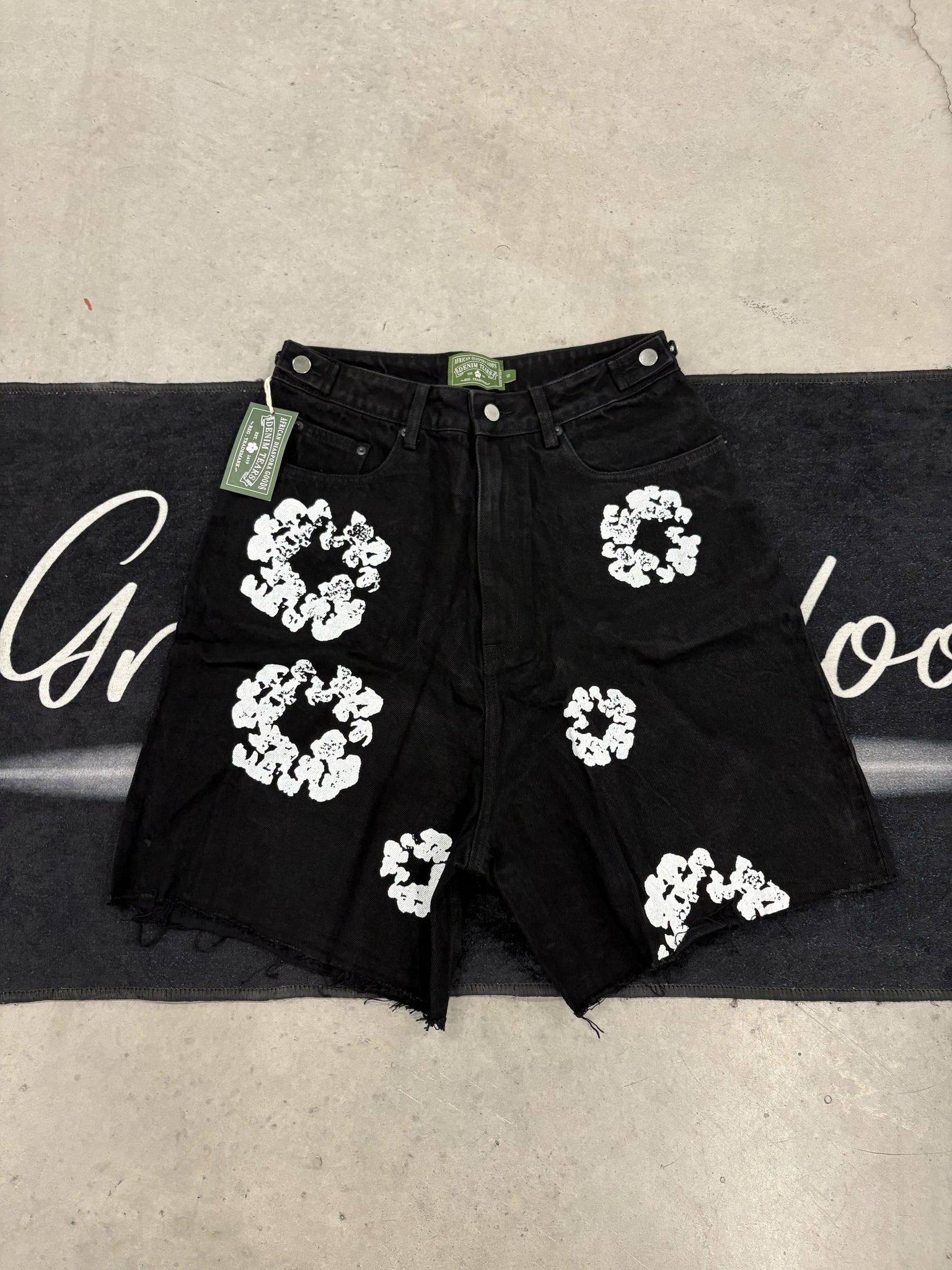 Denim Tears "Black Jean" short