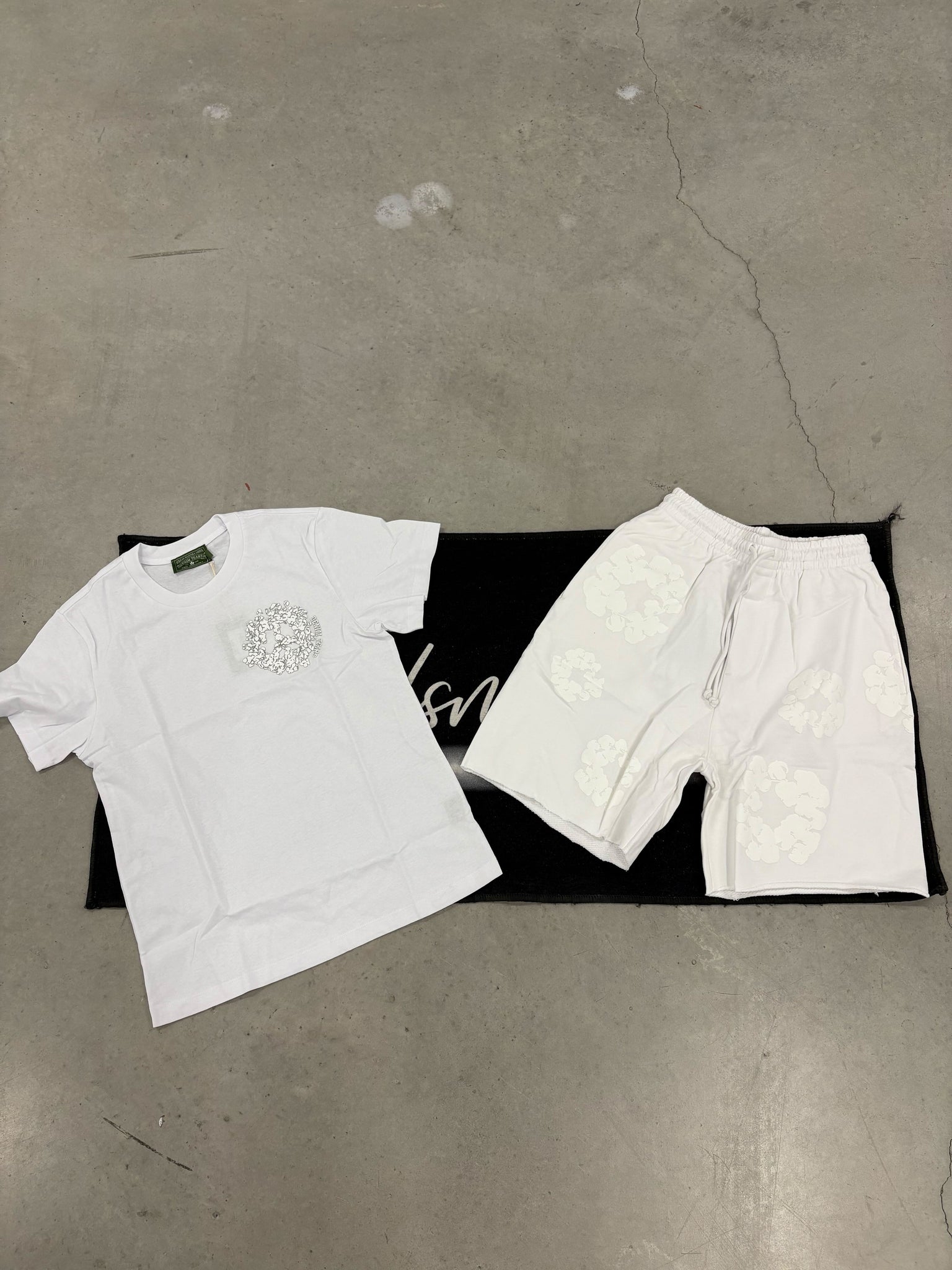 Denim Tears University White Summer Set