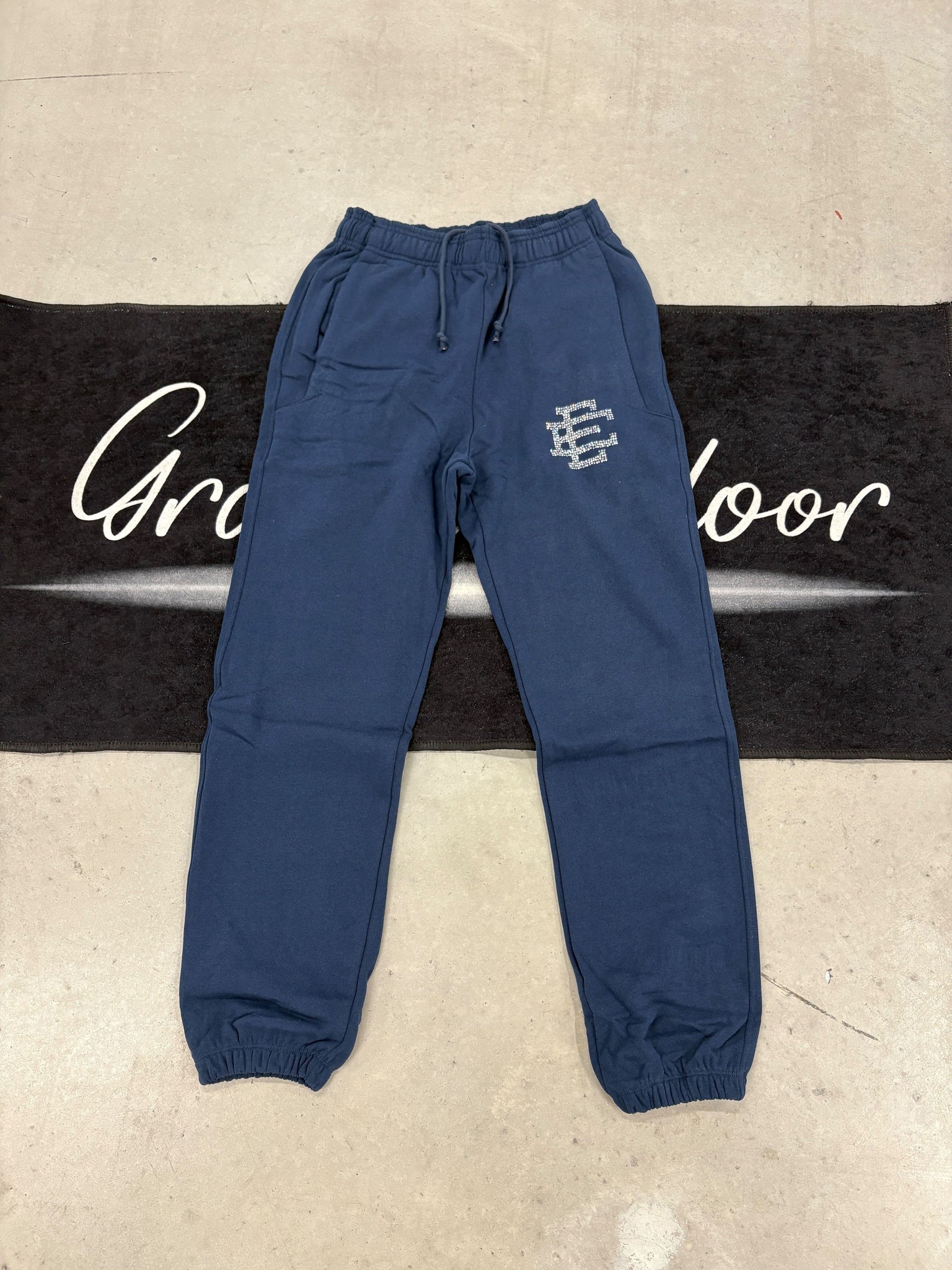 Eric Emmanuel "Navy Rhinestone" pants