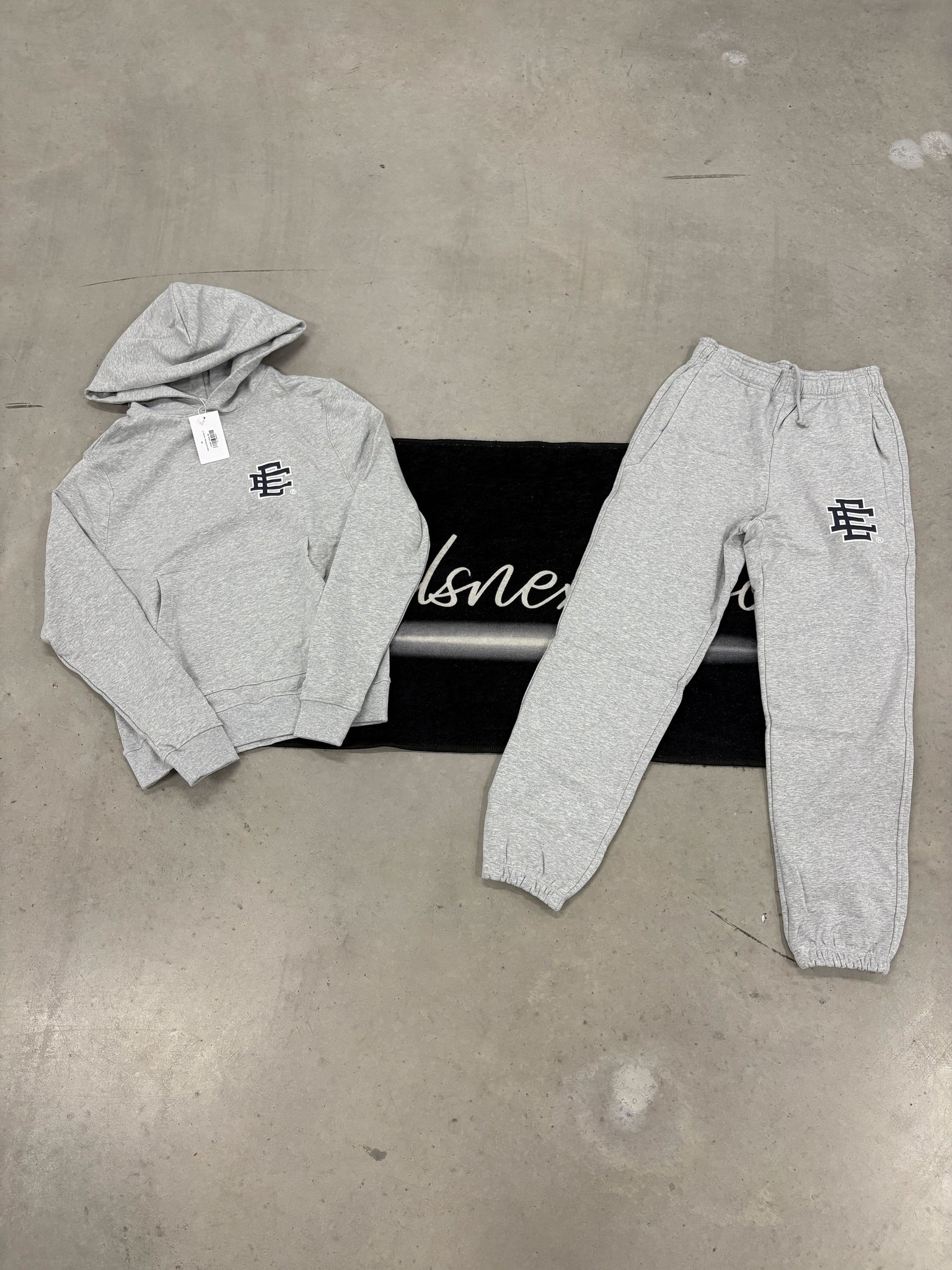Eric Emmanuel Grey Navy Tracksuit