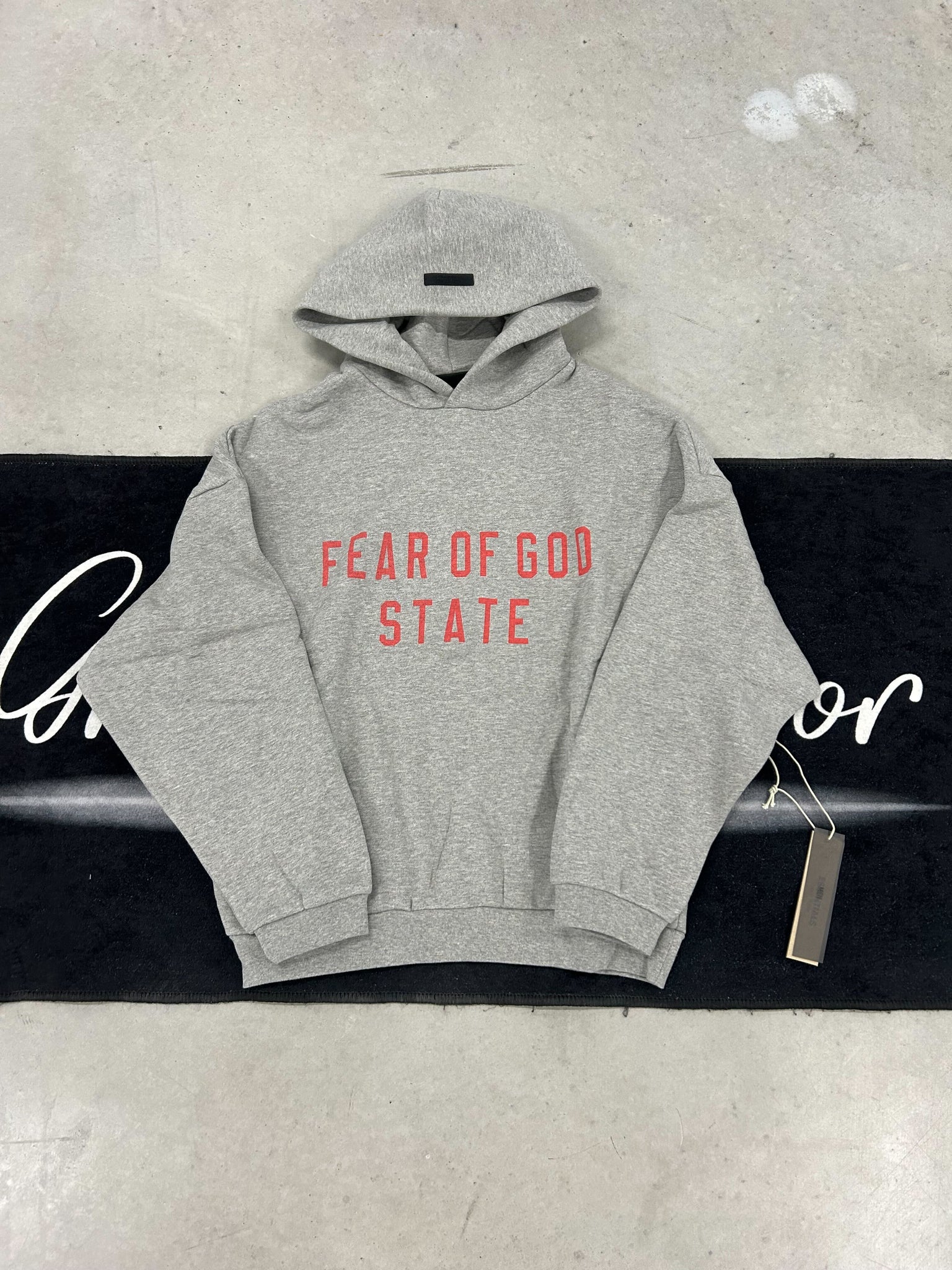 Essentials "Grey State" hoodie