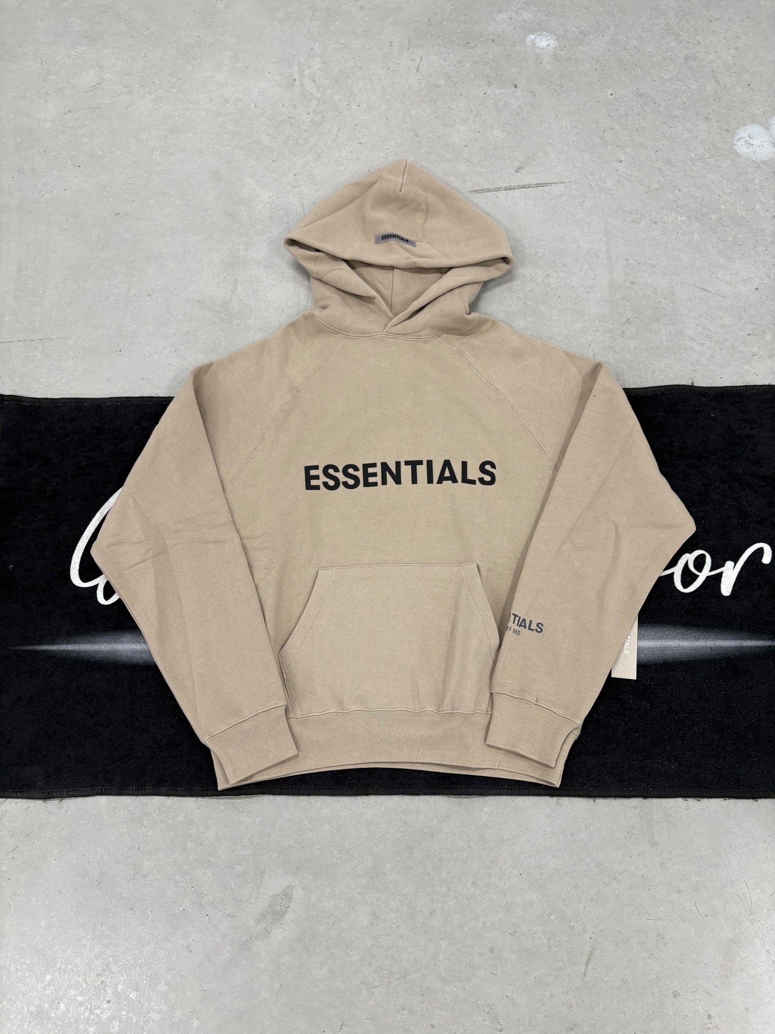 Essentials "2020 Tan" hoodie