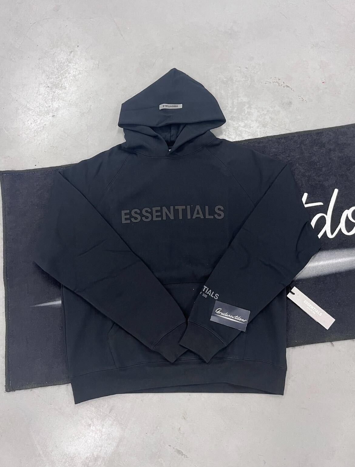 Essentials "Black 2020 SS" hoodie