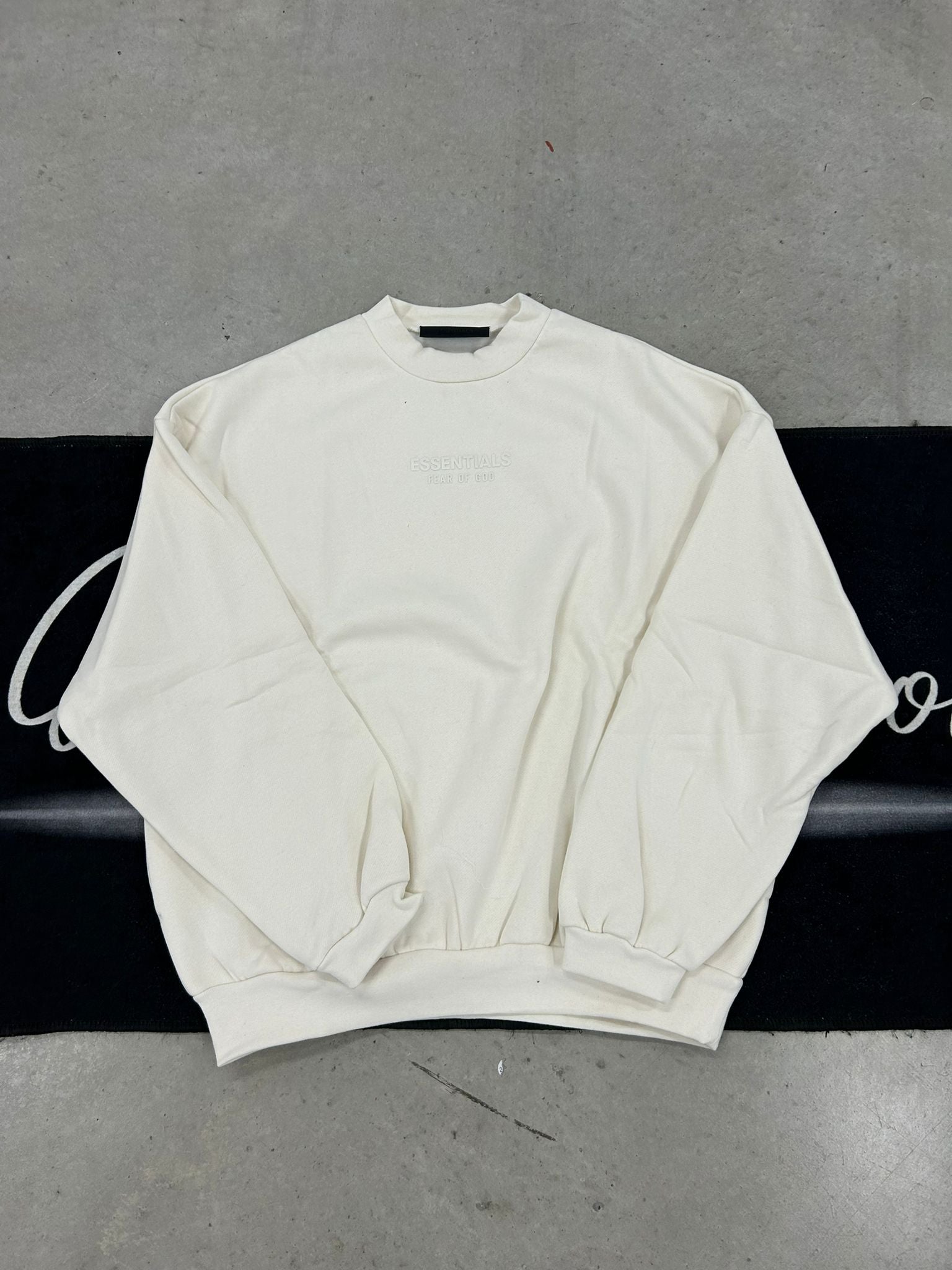 Essentials "Cloud Dancer" Crewneck