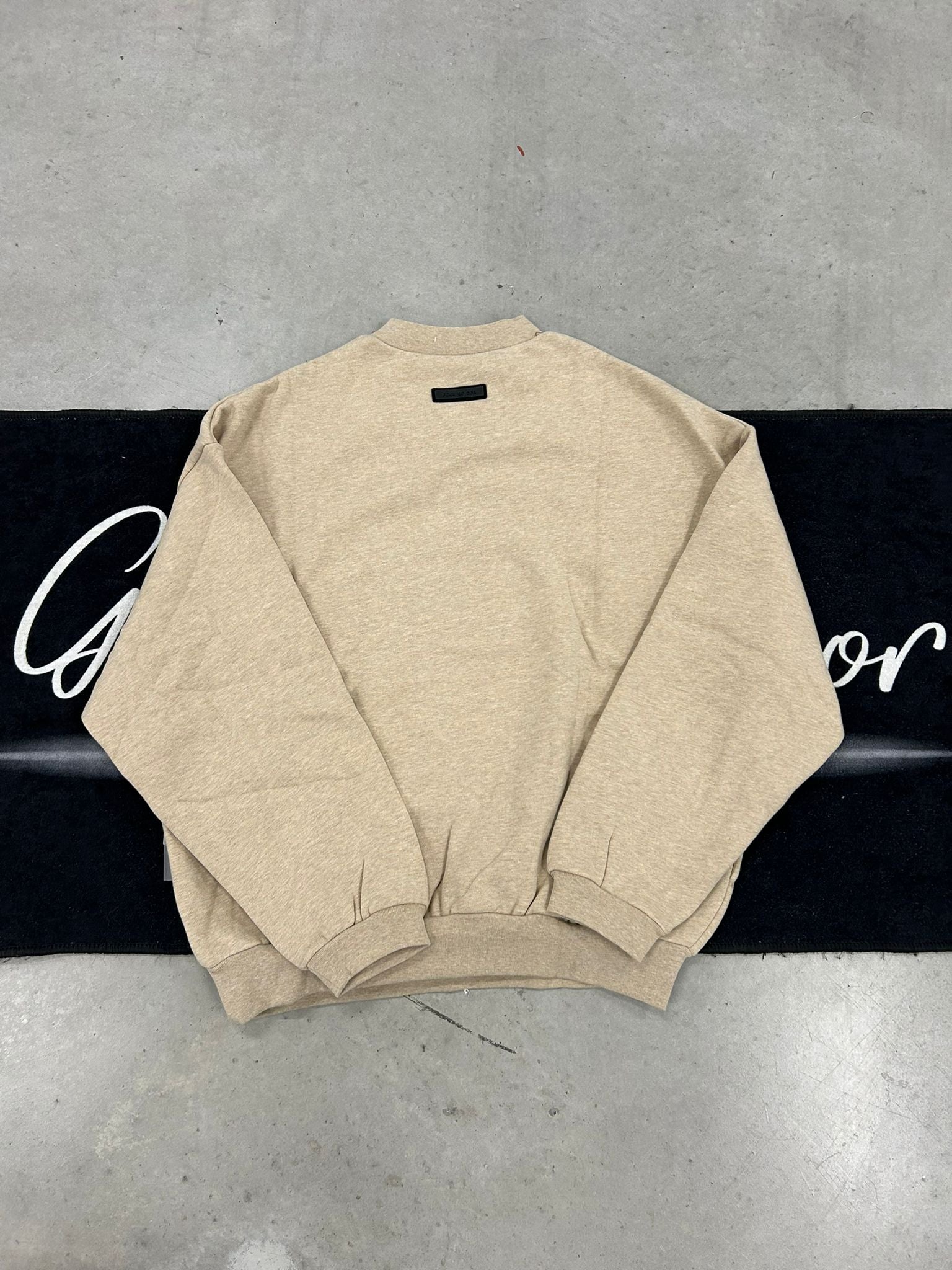 Essentials "Gold Heather" Crewneck