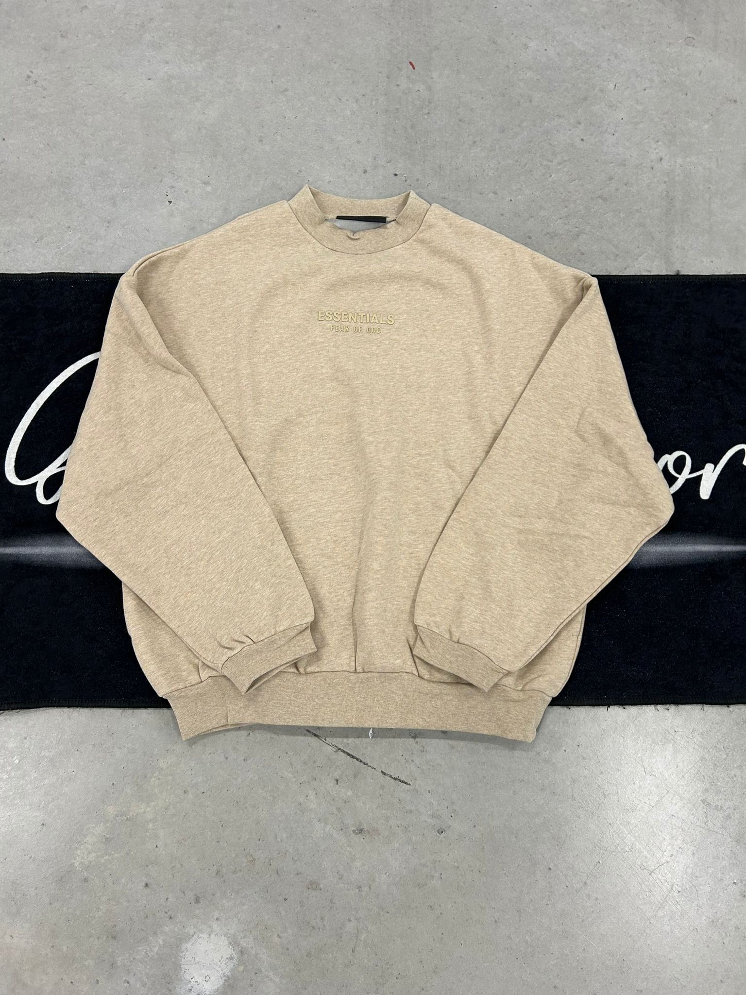 Essentials "Gold Heather" Crewneck