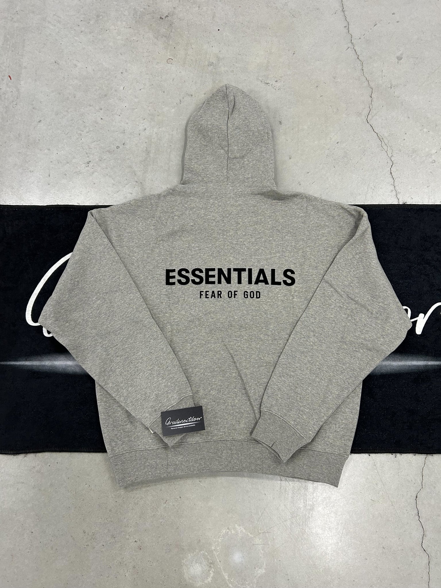 Essentials "Dark Oatmeal SS22" hoodie