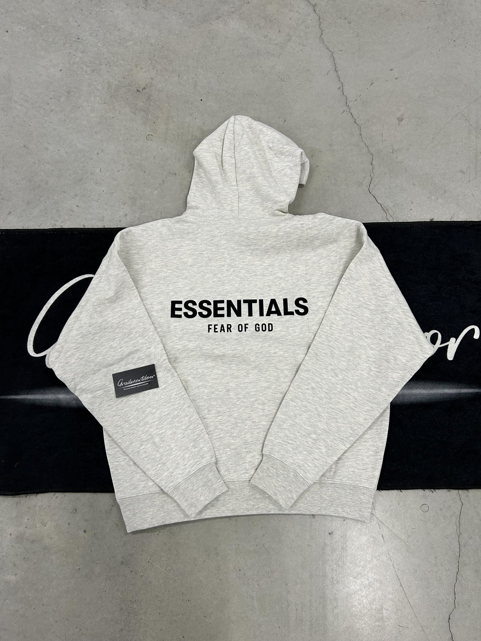 Essentials "Light Oatmeal SS22" hoodie
