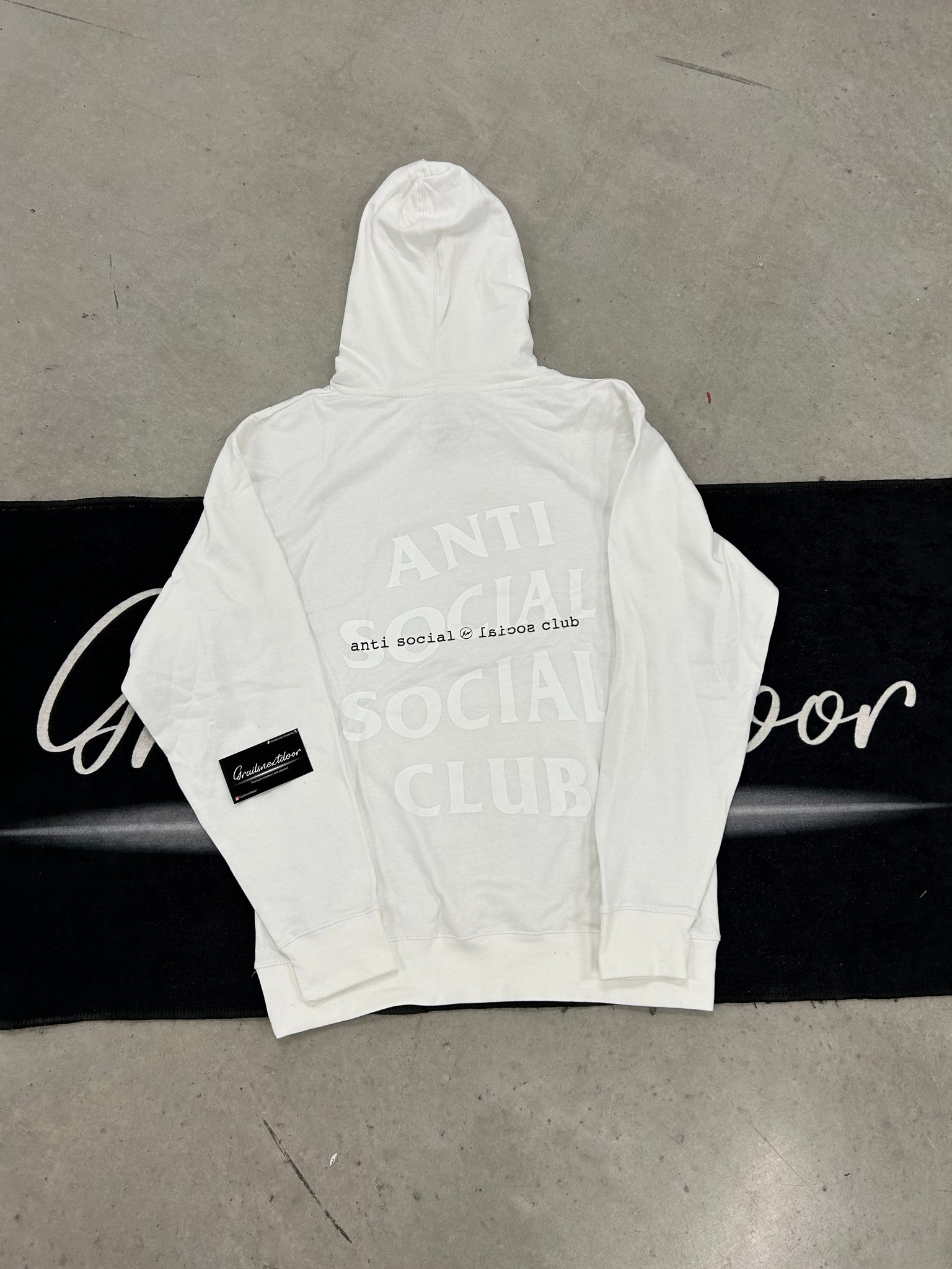 ASSC "white fragment" hoodie