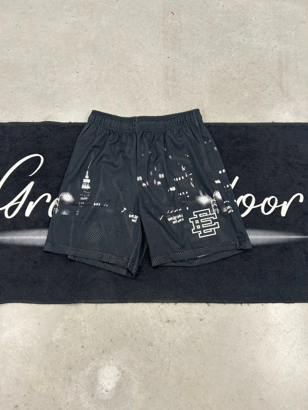 Eric Emmanuel “Skyline Black” Shorts