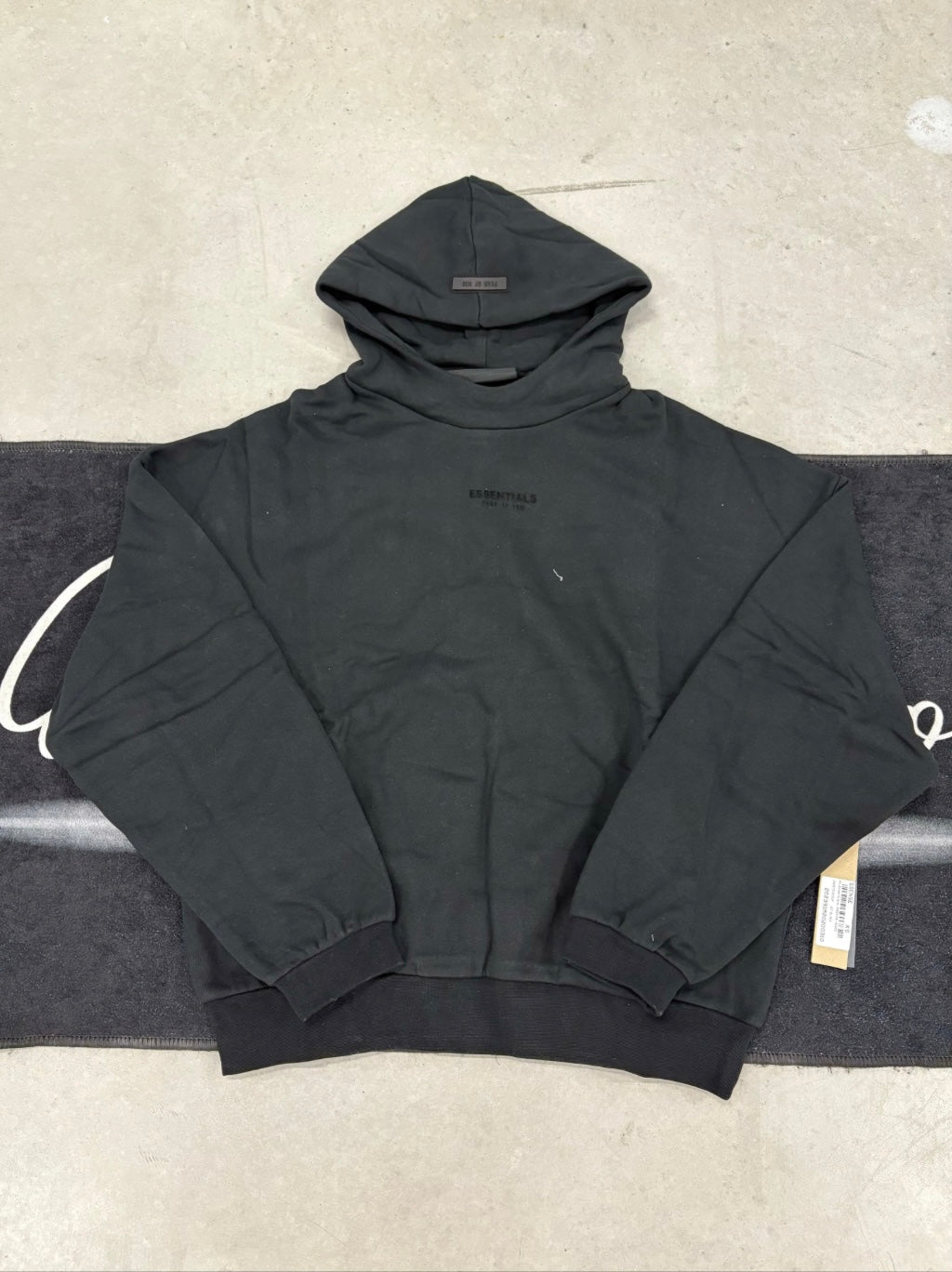 (BFCM) Essentials “Jet Black 24” Hoodie