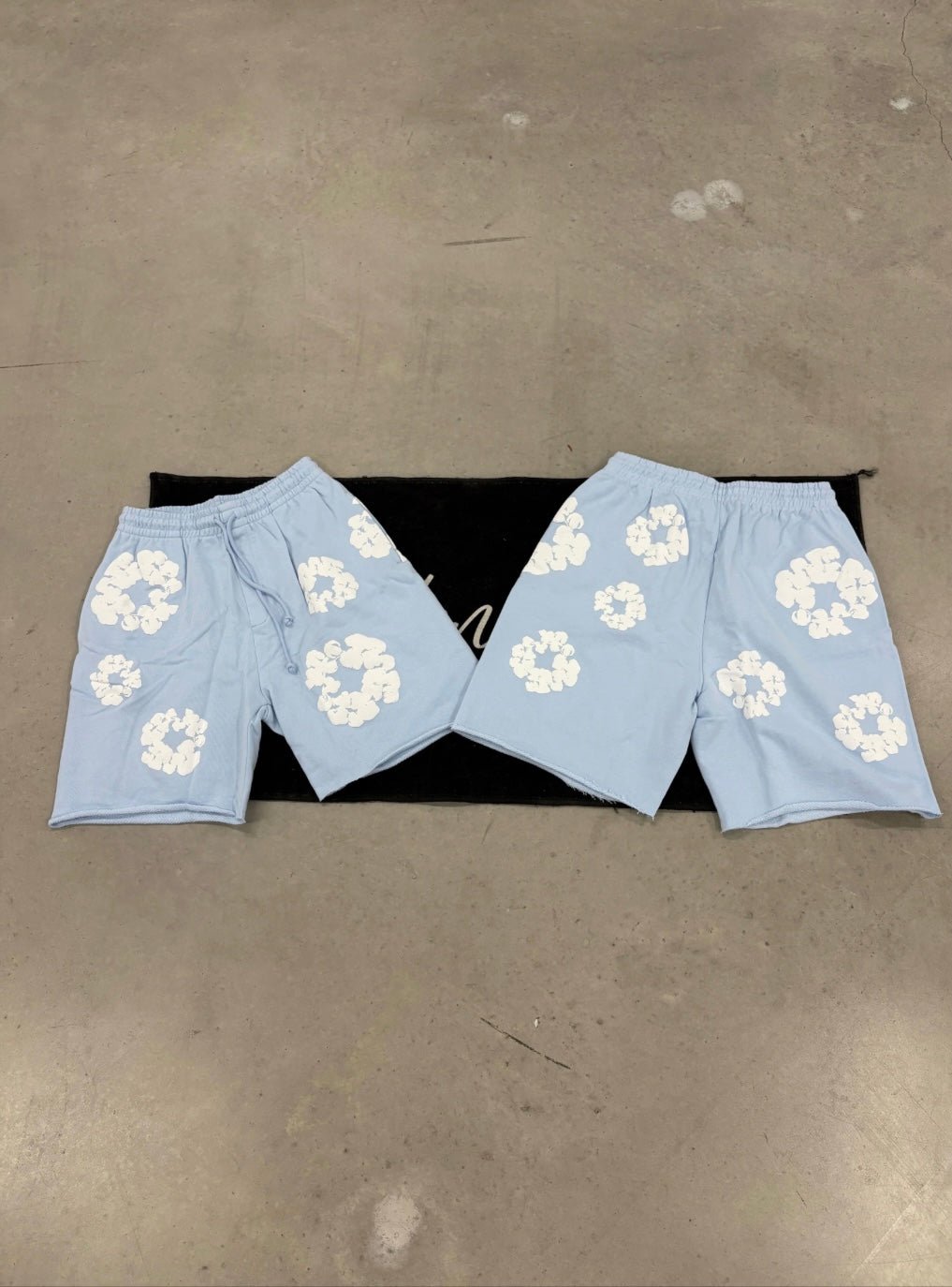 (BFCM) Denim Tears “Cotton Wreath Sky Blue” Short