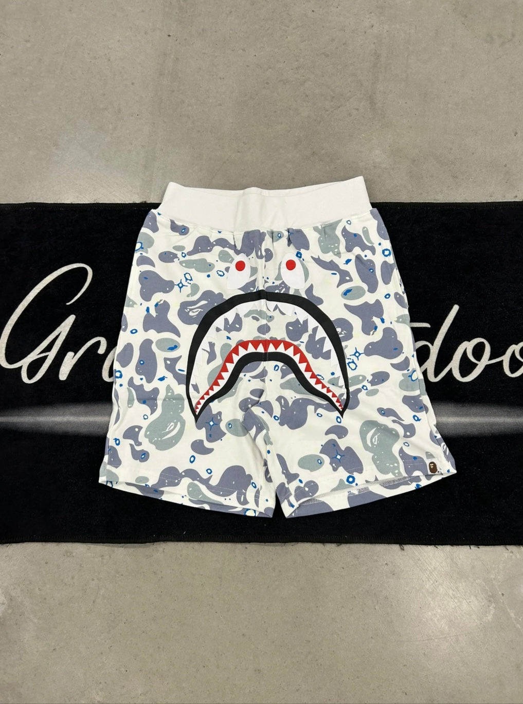 Bape “White Camo” Short