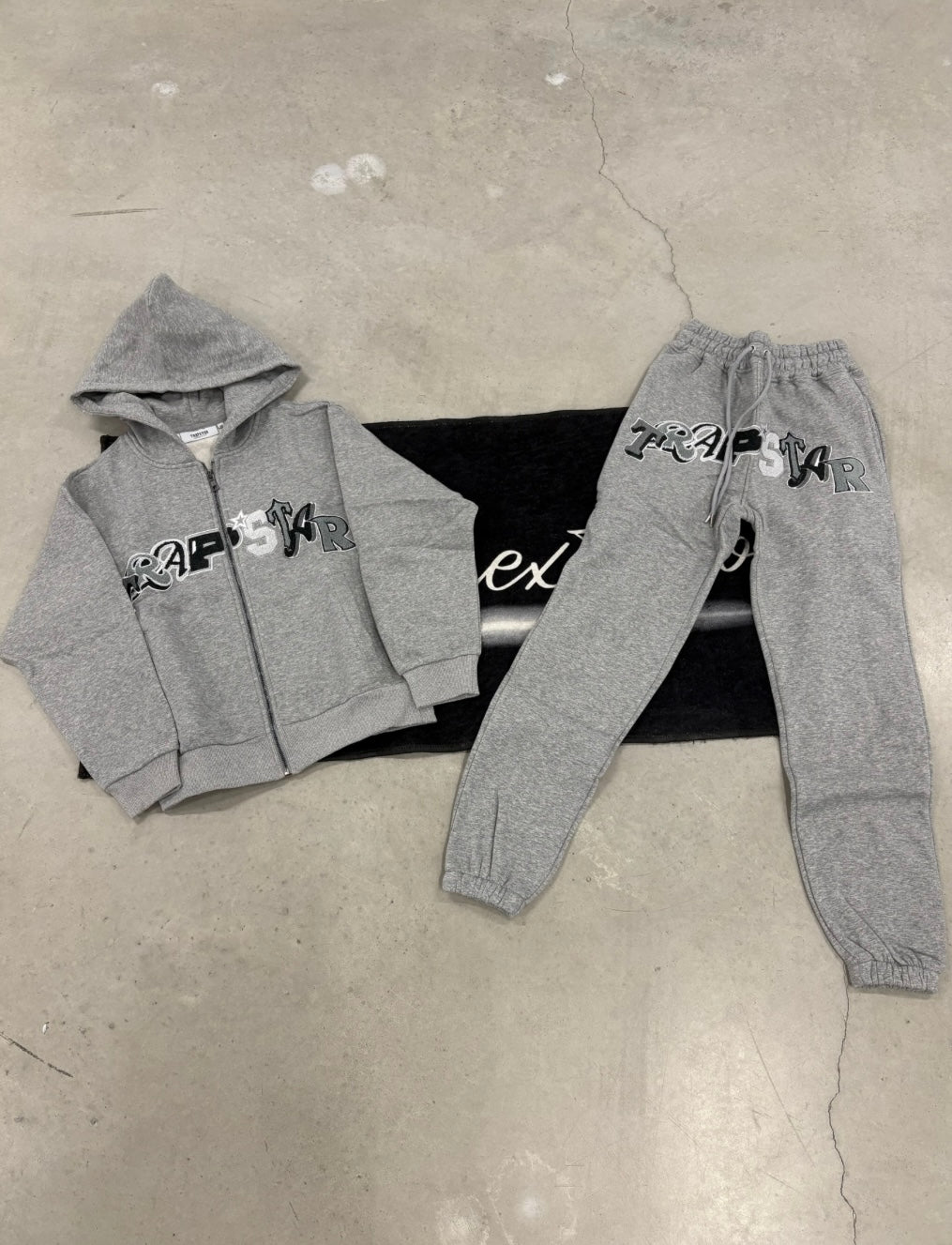 (BFCM) Trapstar “Grey Zip-Up” Tracksuit
