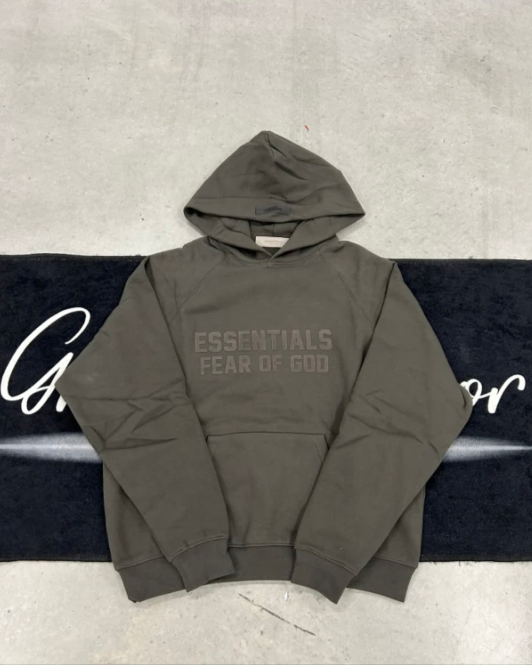 Essentials “Off Black V2” Hoodie