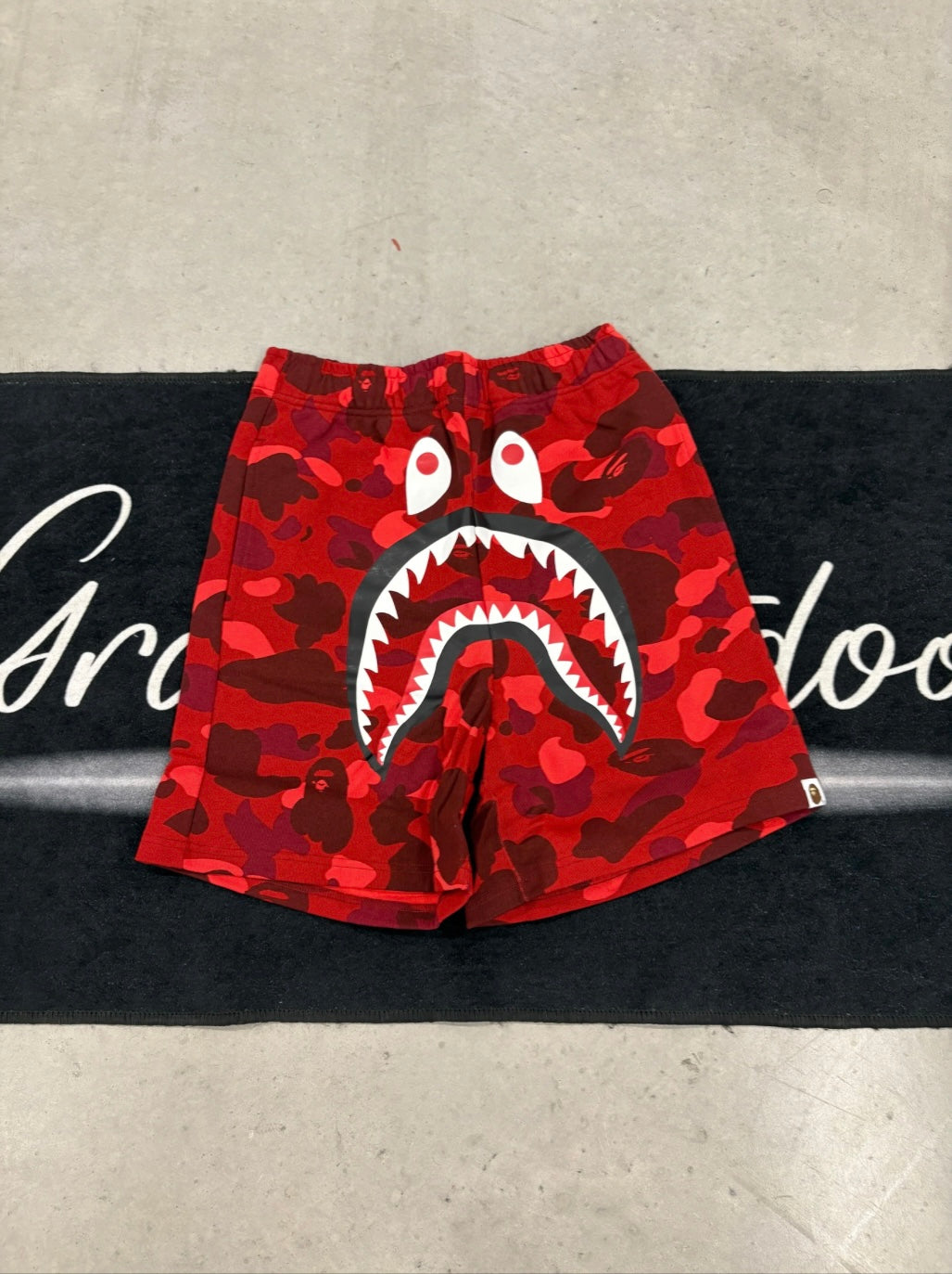 Bape “Red Camo” Short