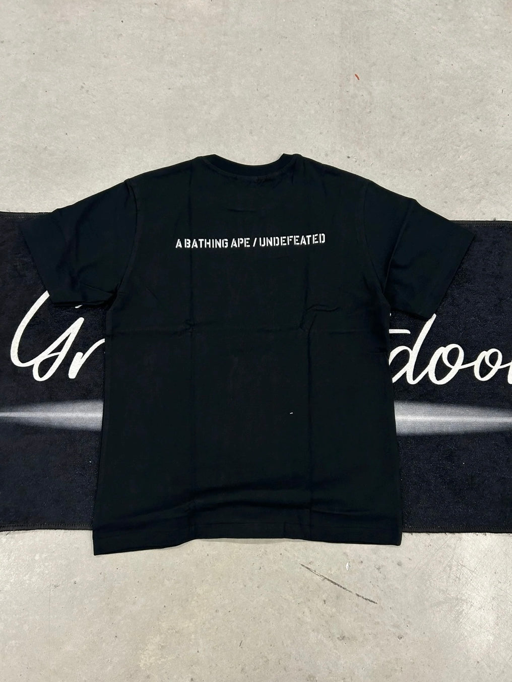 Bape “Undefeated” Black Shirt