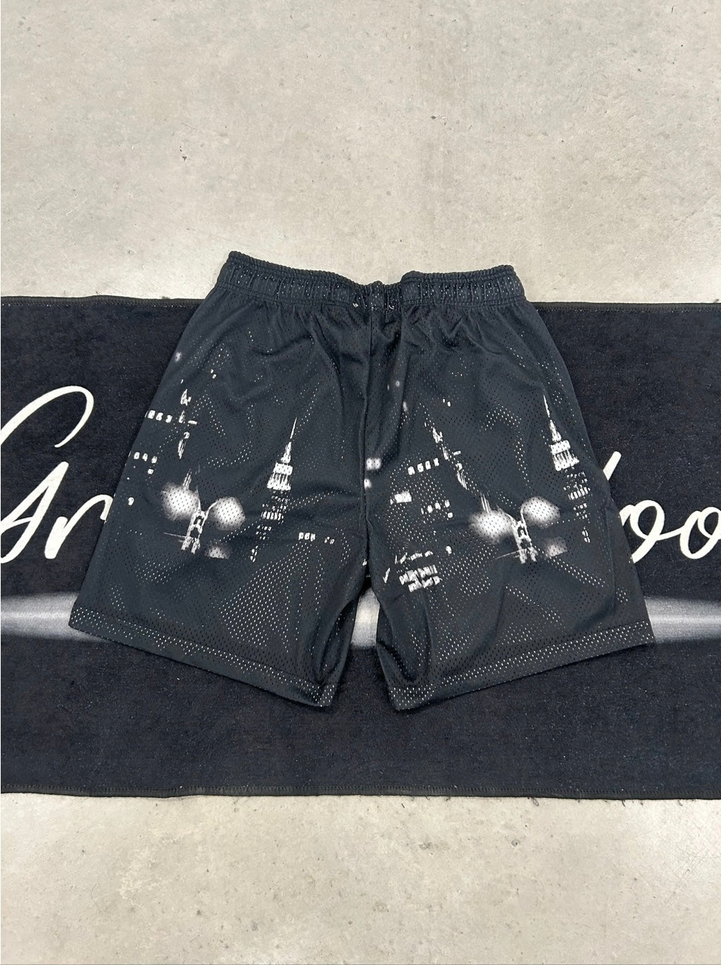 Eric Emmanuel “Skyline Black” Shorts