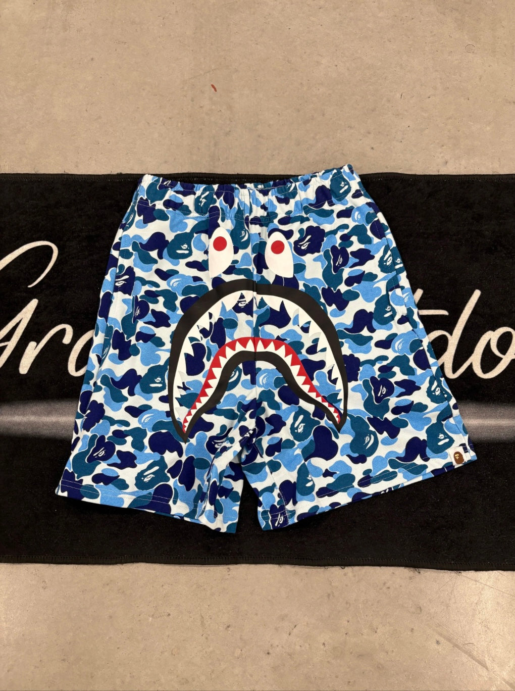 Bape “Sky Blue Camo” Short