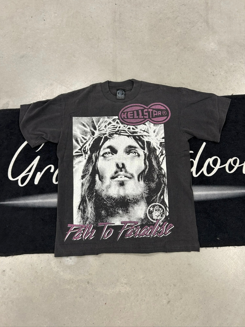 Hellstar “Jesus Christ Print Black” Shirt