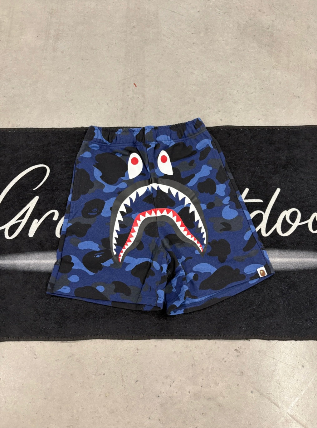 Bape “Blue Camo” Short