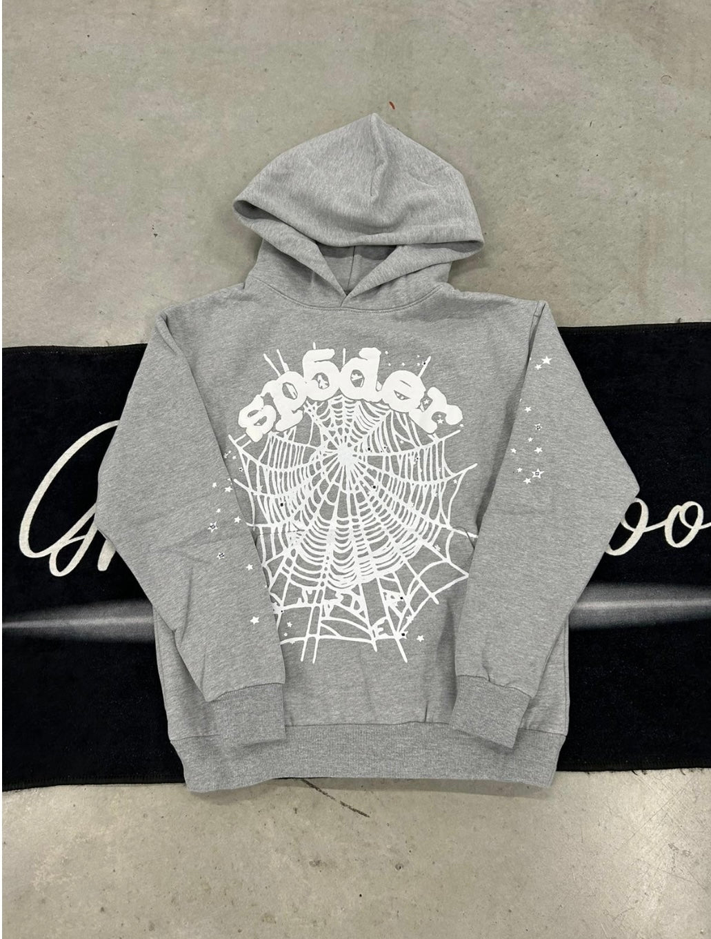 (BFCM) Sp5der “Grey OG” Hoodie